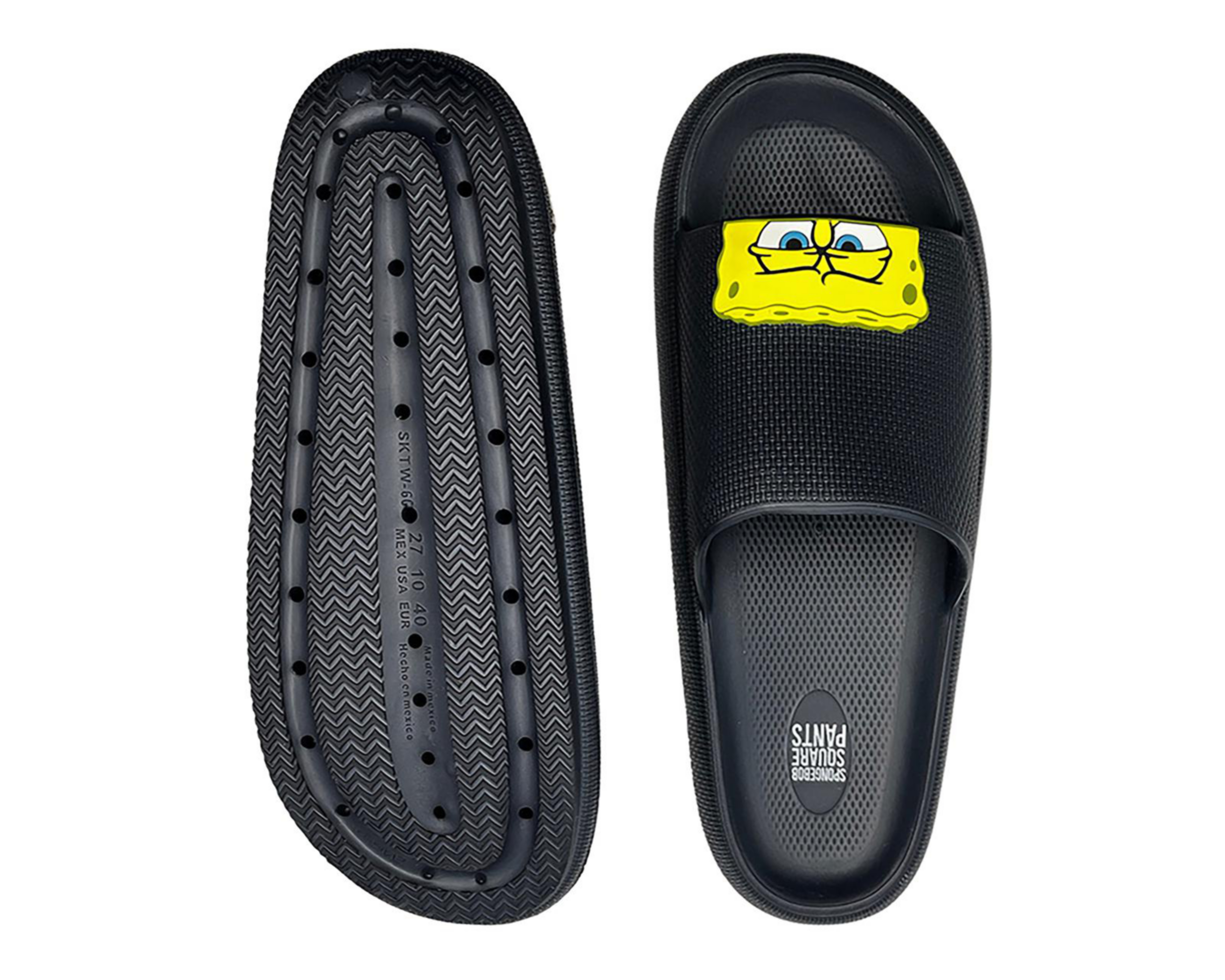 Foto 2 | Sandalias de Playa Refill Bob Esponja para Hombre