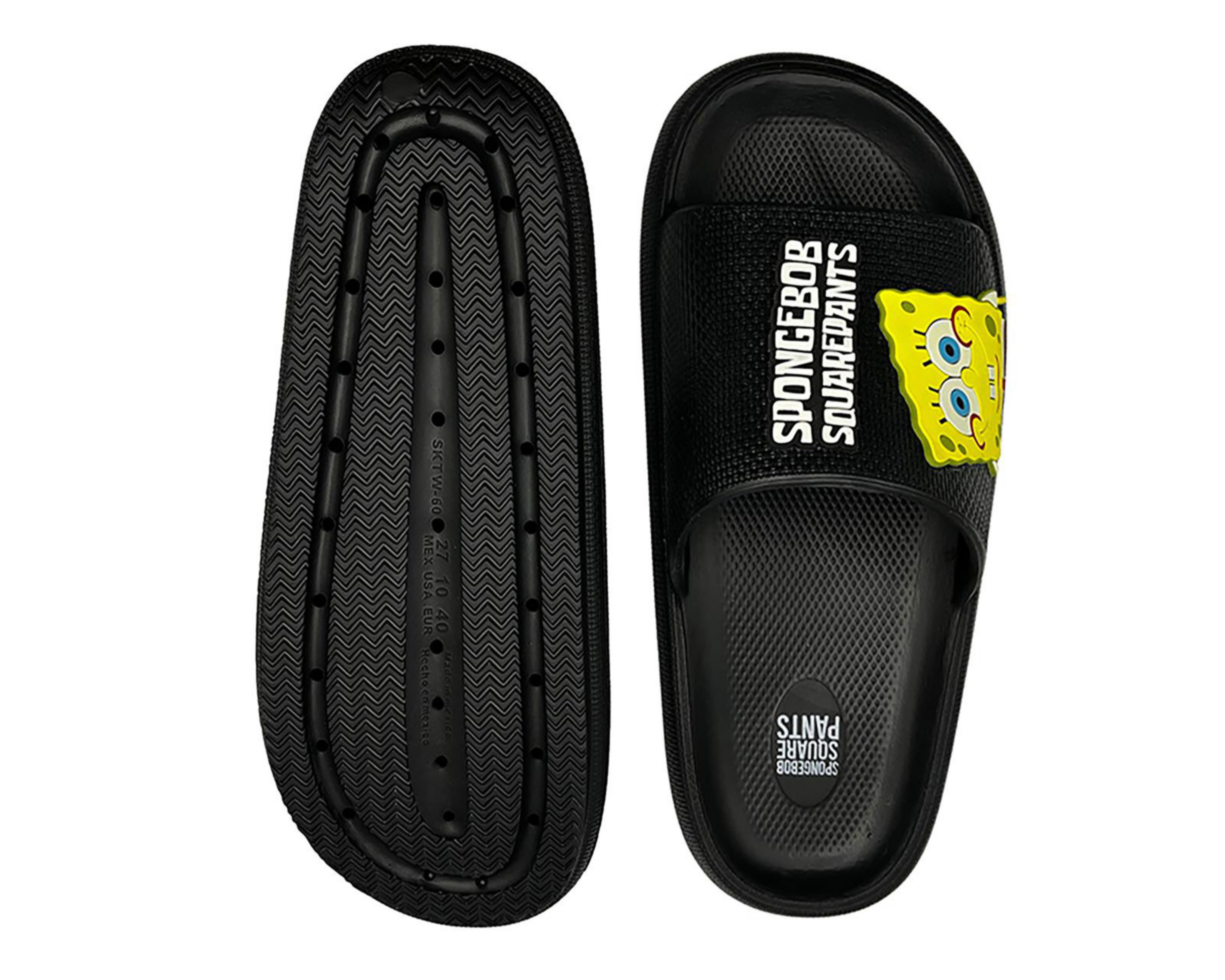 Foto 2 | Sandalias de Playa Refill Bob Esponja para Hombre