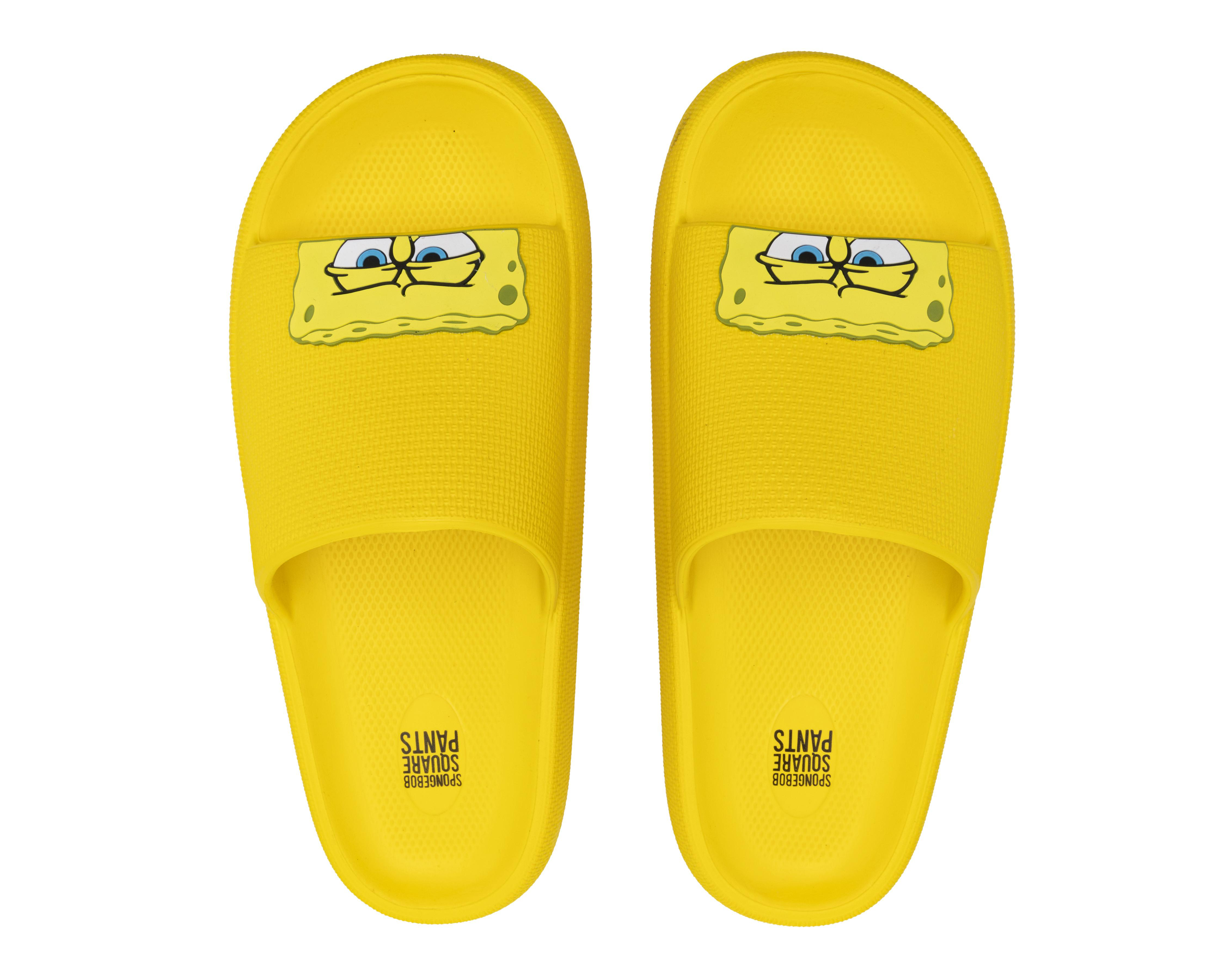 Foto 4 pulgar | Sandalias de Playa Refill Bob Esponja para Hombre