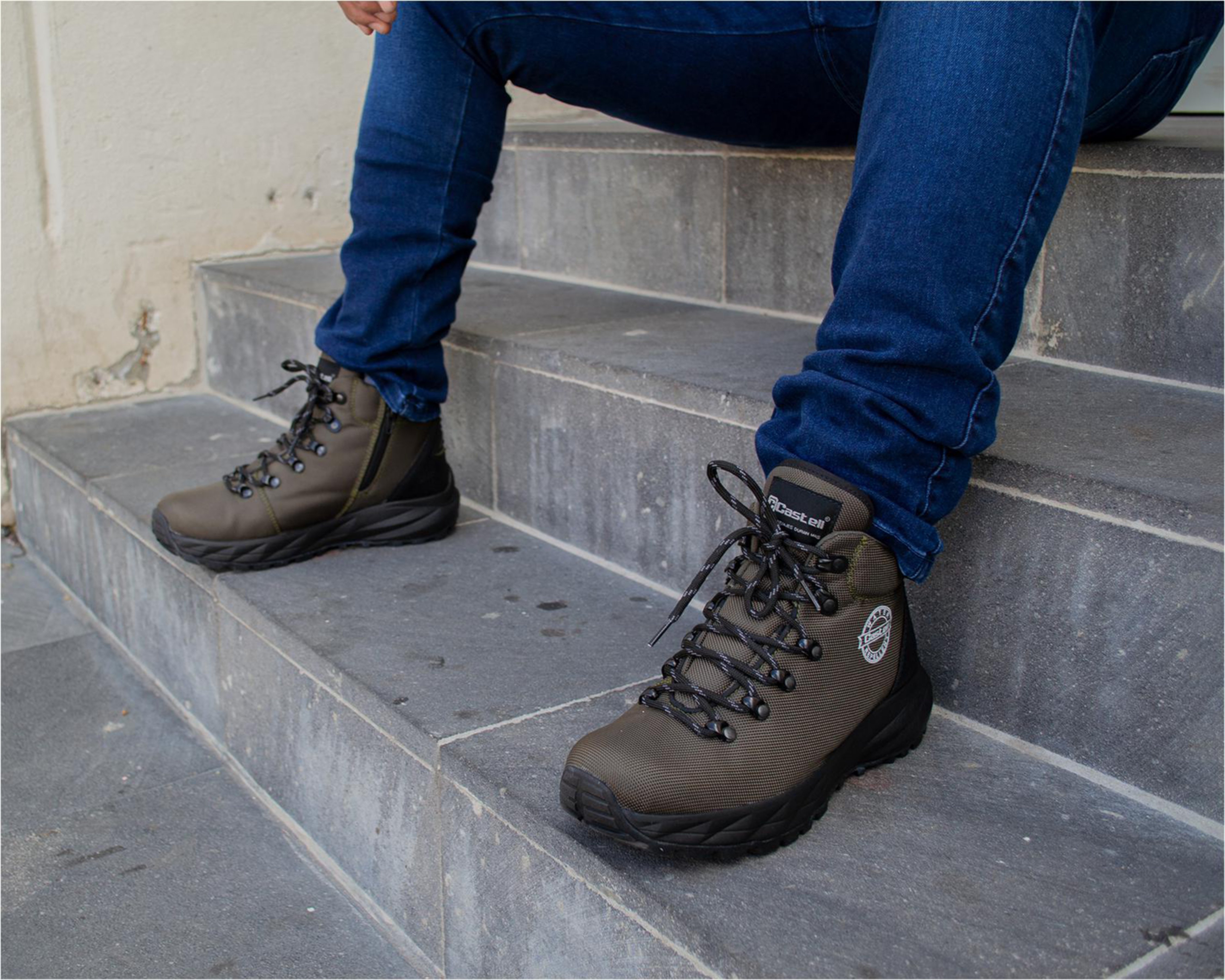 Foto 7 | Botas Outdoor Omar Castell para Hombre