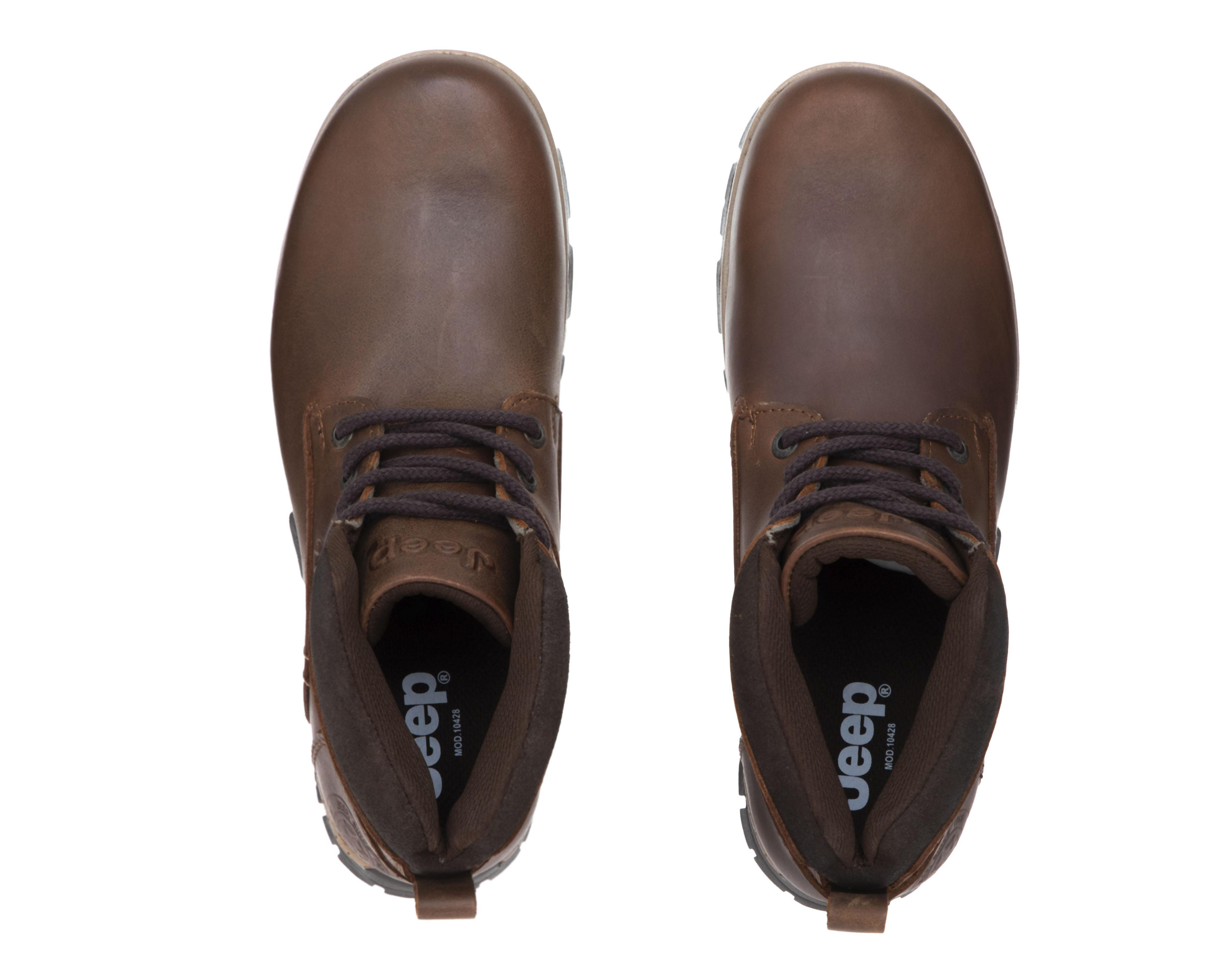 Foto 3 | Botas Casuales Jeep de Piel para Hombre