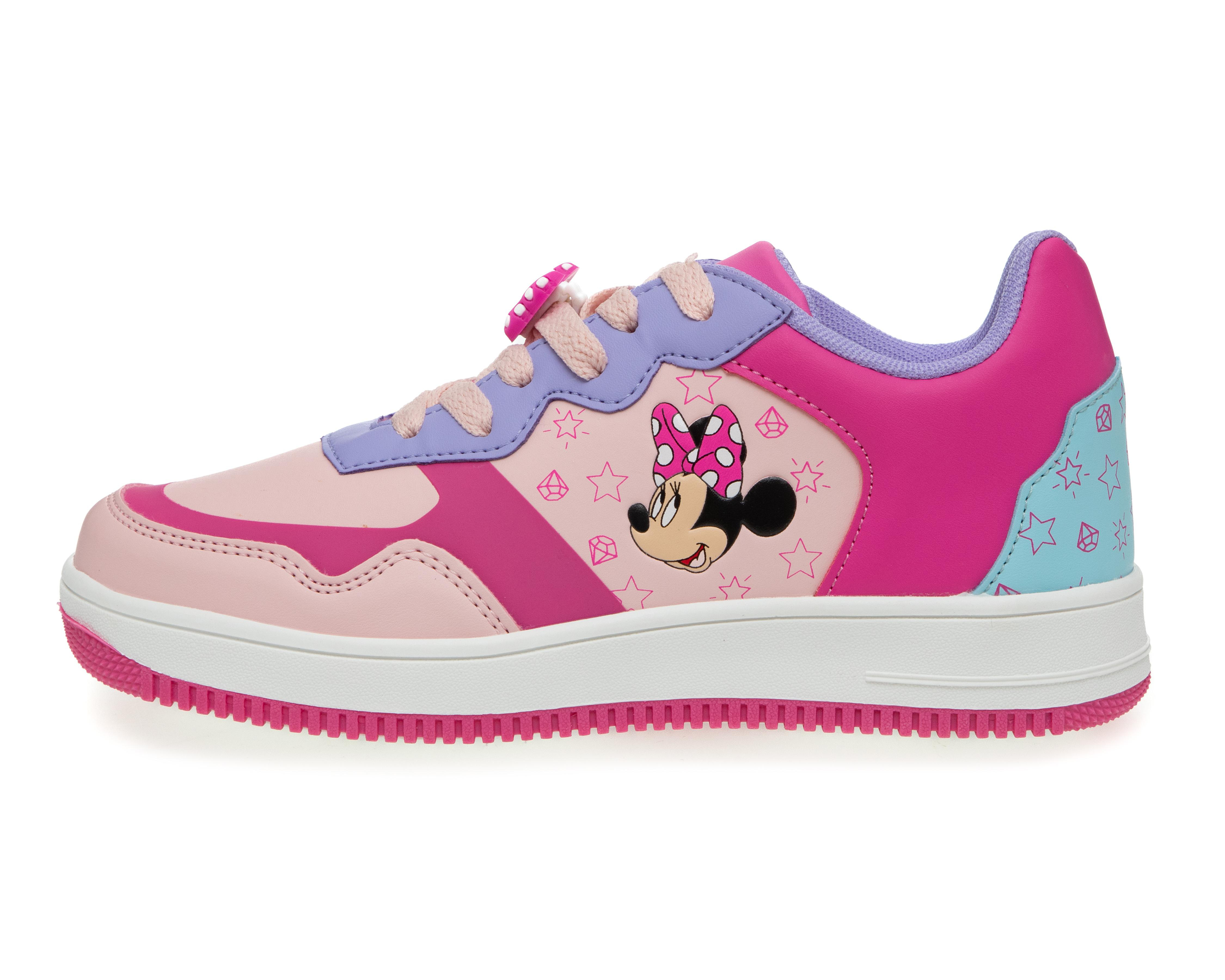 Foto 5 pulgar | Tenis de Moda Disney Minnie Mouse para Niña