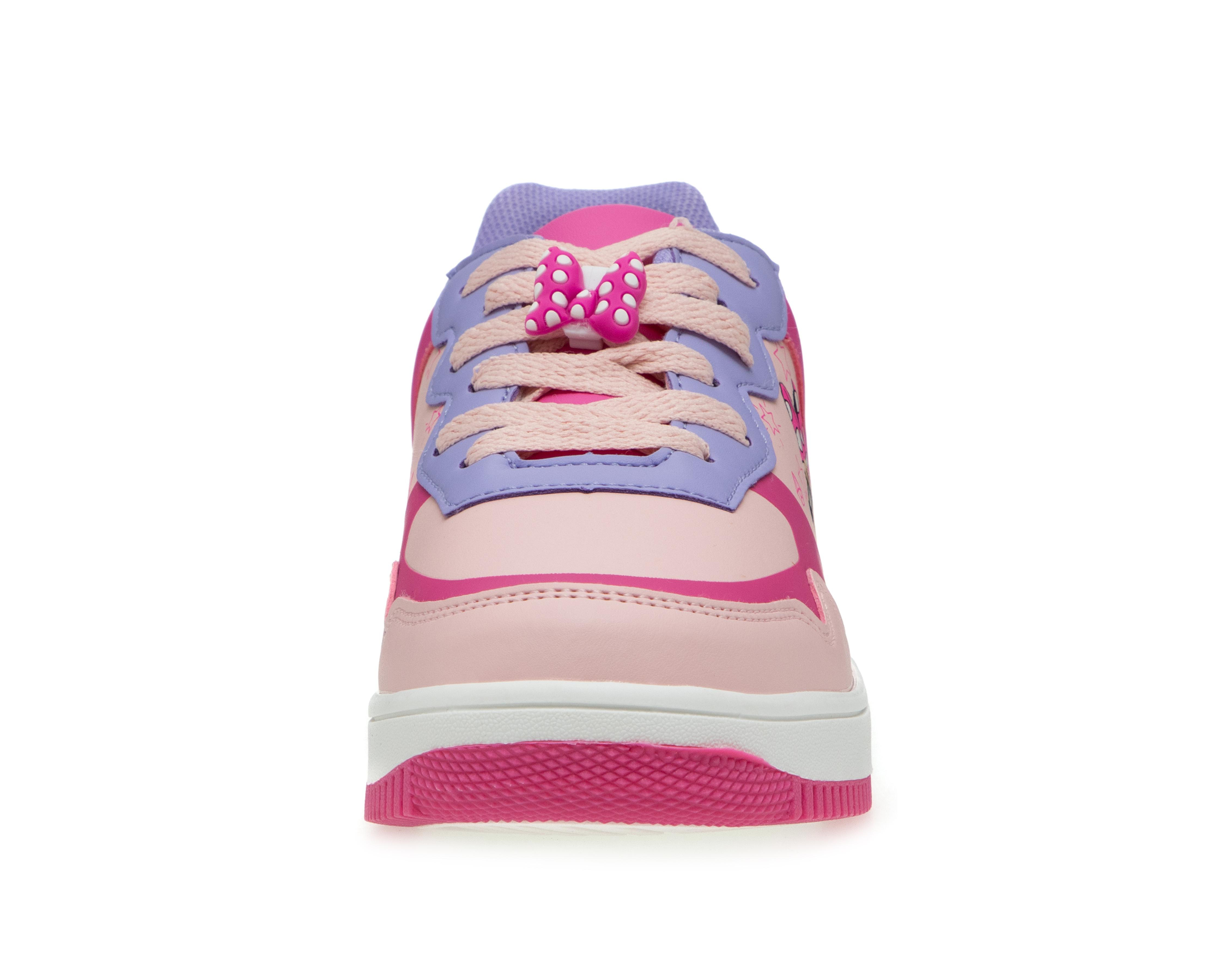 Foto 5 | Tenis de Moda Disney Minnie Mouse para Niña