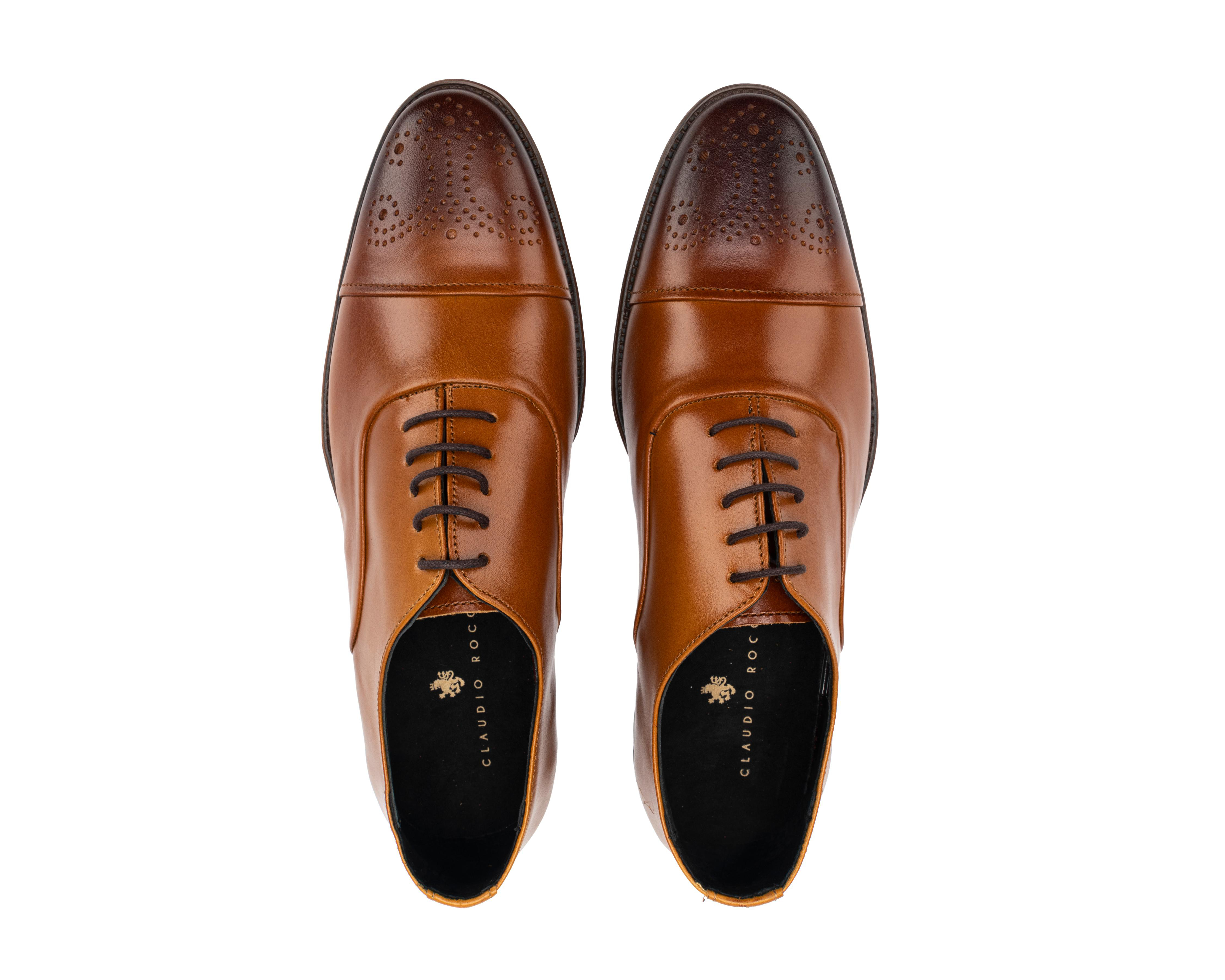 Foto 4 pulgar | Zapatos de Vestir Claudio Rocco de Piel para Hombre