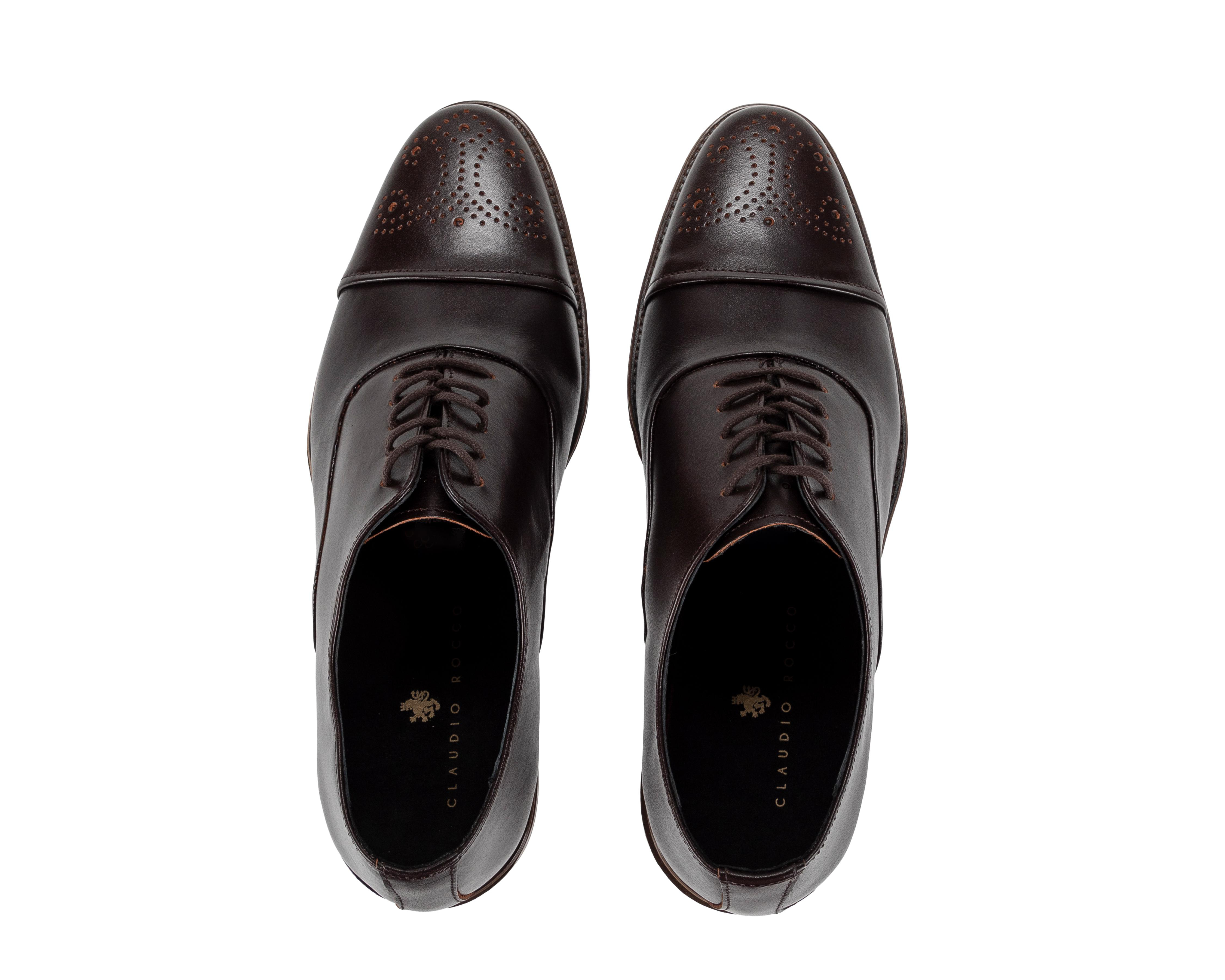 Foto 4 pulgar | Zapatos de Vestir Claudio Rocco de Piel para Hombre