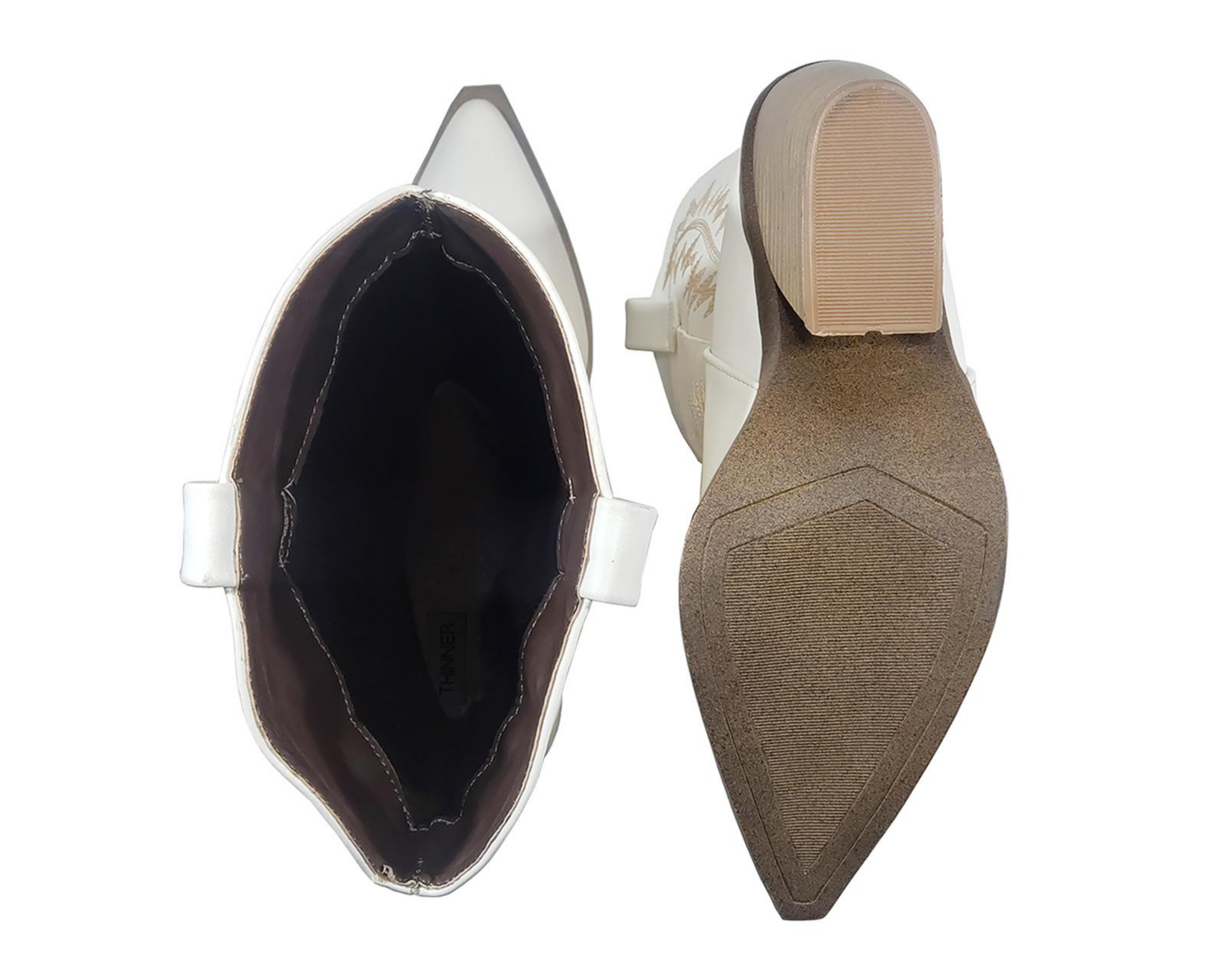 Foto 3 pulgar | Botas Vaqueras Thinner para Mujer