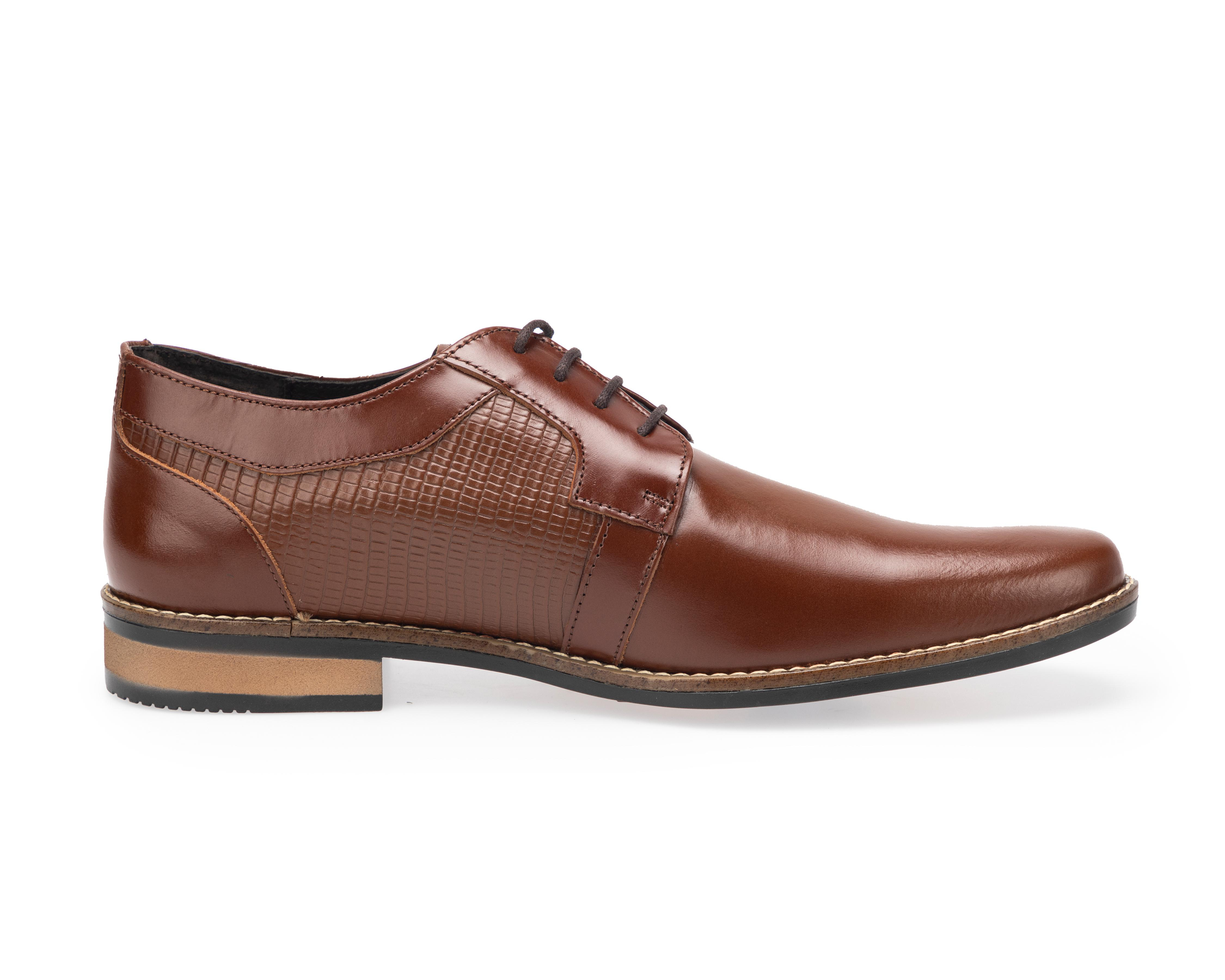 Foto 4 | Zapatos Casuales Claudio Rocco de Piel para Hombre