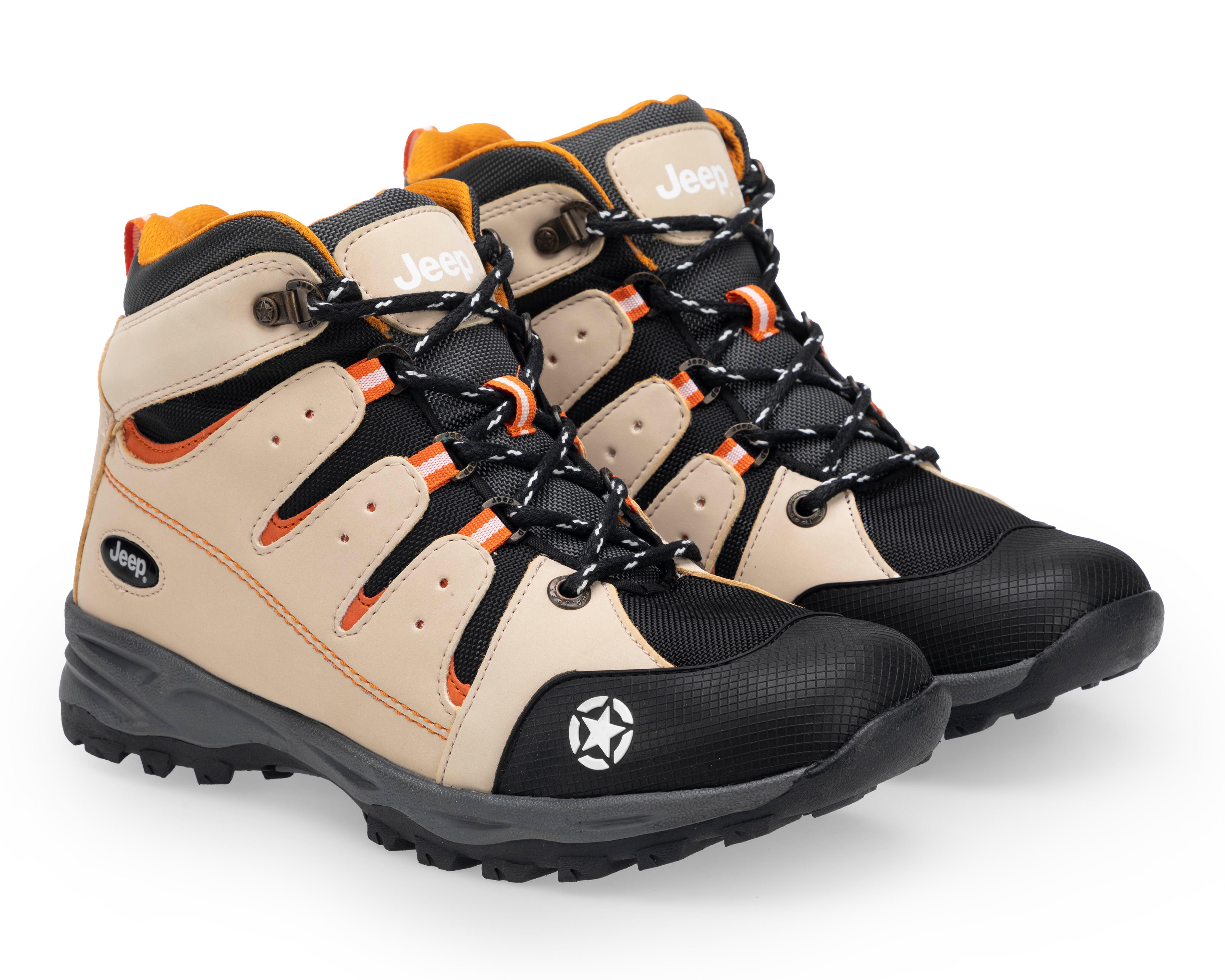 Botas Outdoor Jeep de Piel para Hombre Coppel