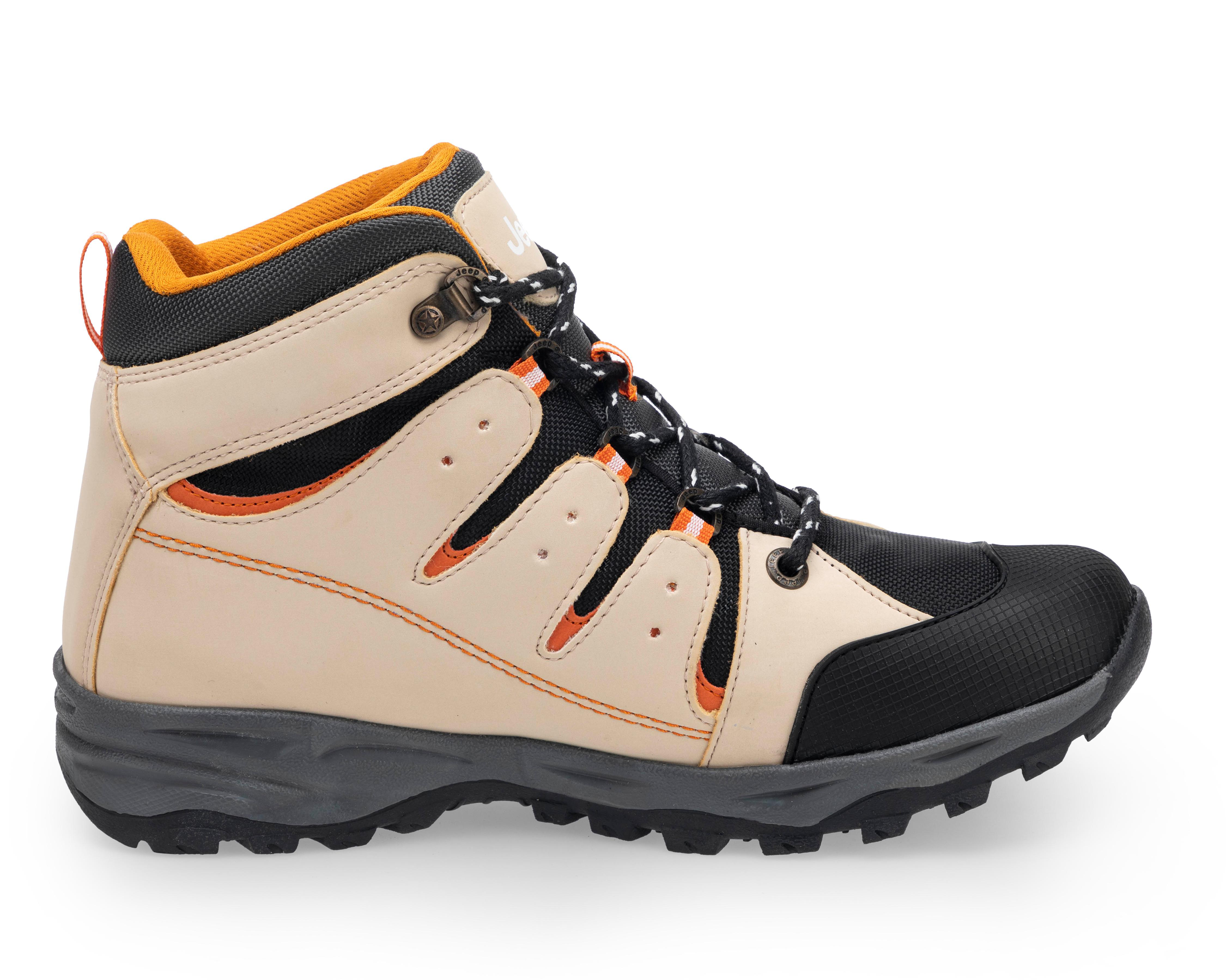 Foto 5 pulgar | Botas Outdoor Jeep de Piel para Hombre