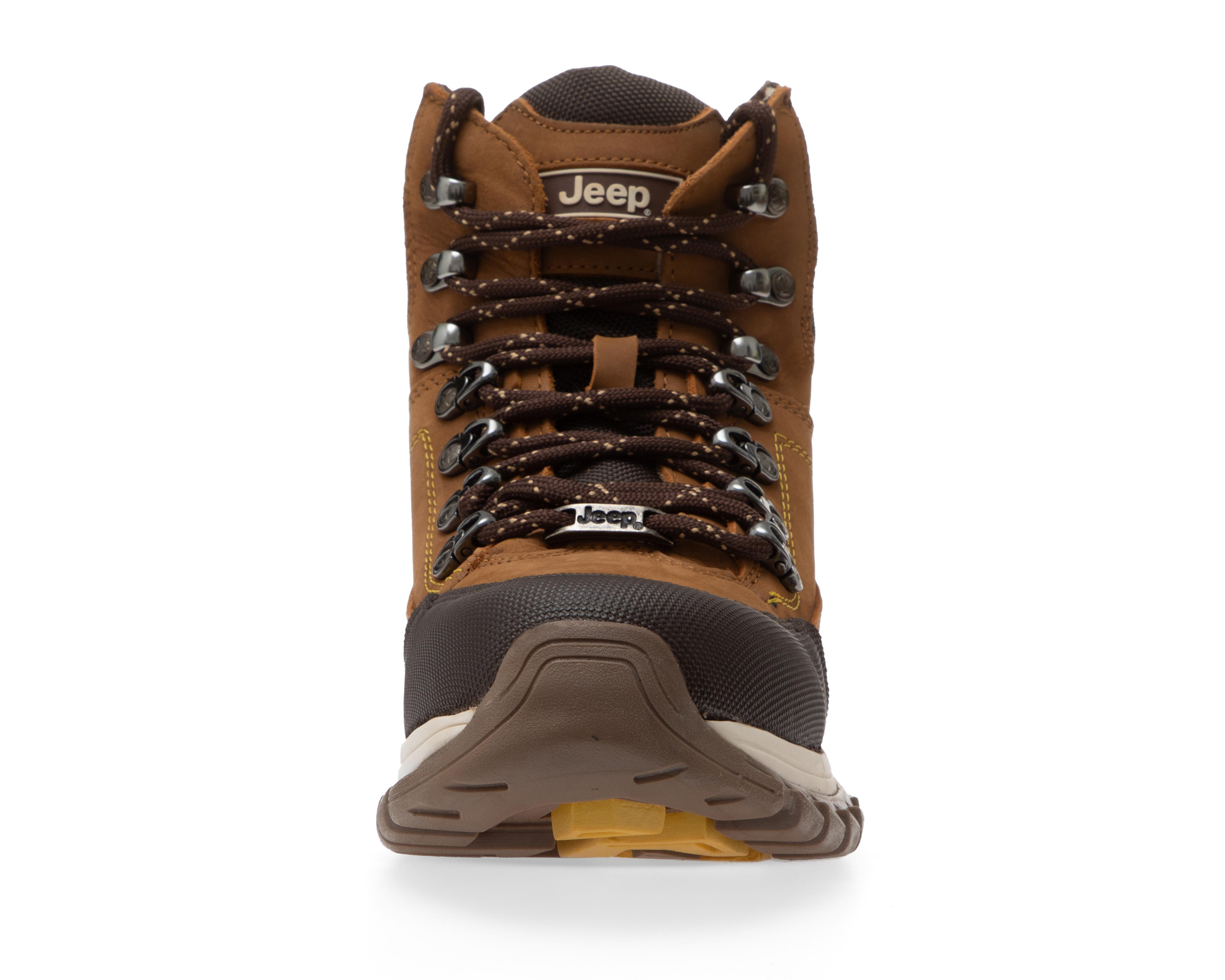 Foto 6 pulgar | Botas Outdoor Jeep de Piel para Hombre