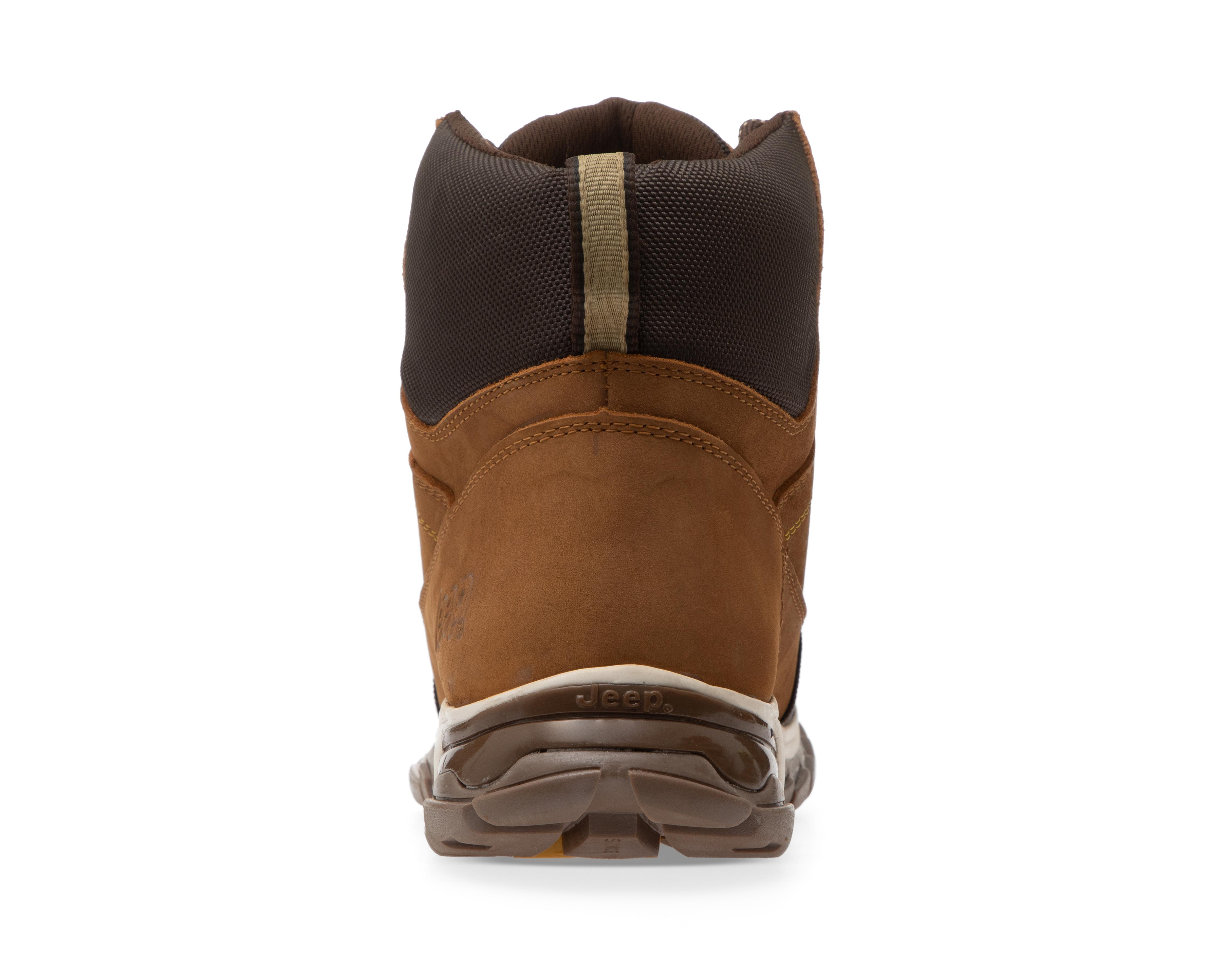 Foto 7 pulgar | Botas Outdoor Jeep de Piel para Hombre