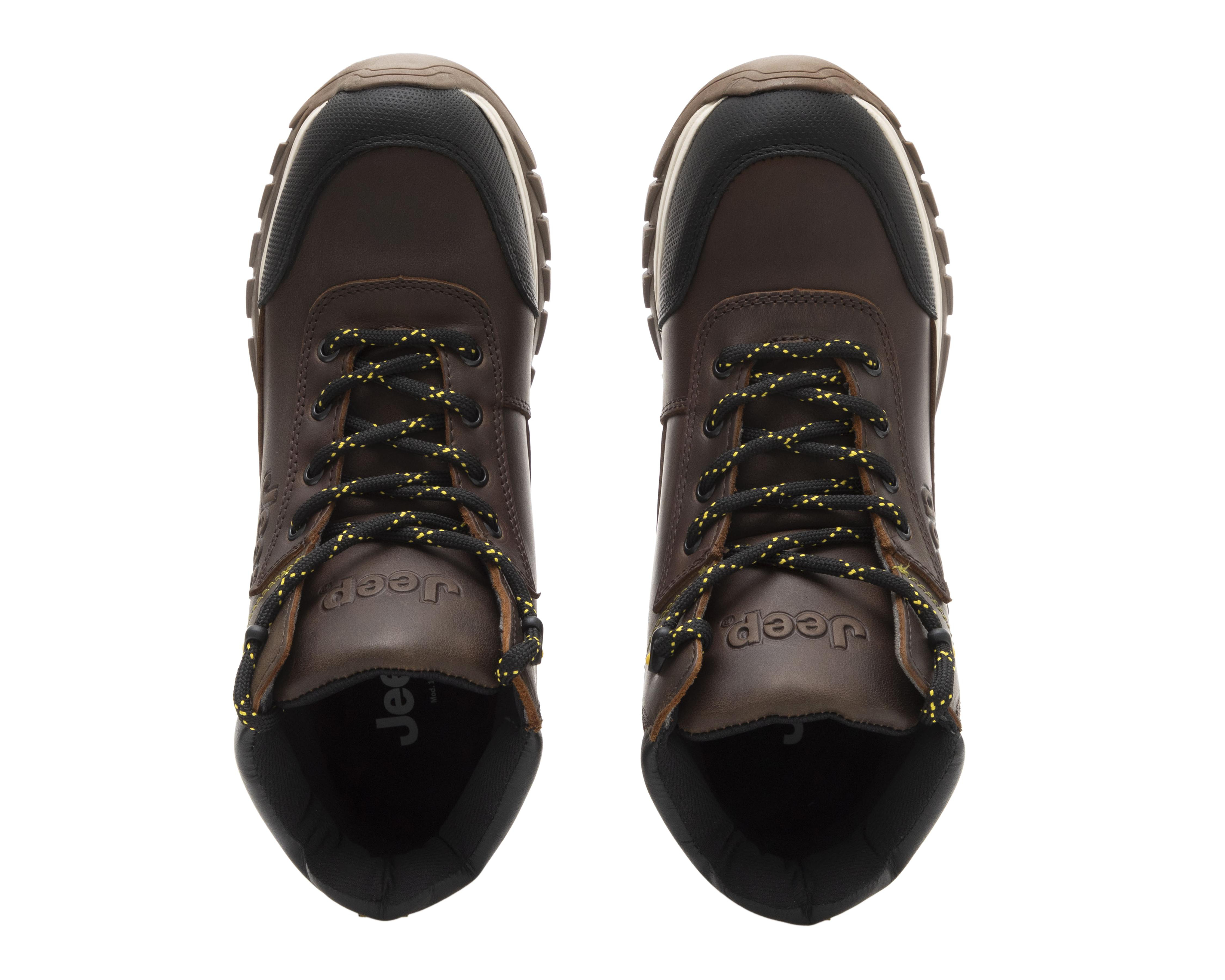 Foto 4 pulgar | Botas Outdoor Jeep de Piel para Hombre