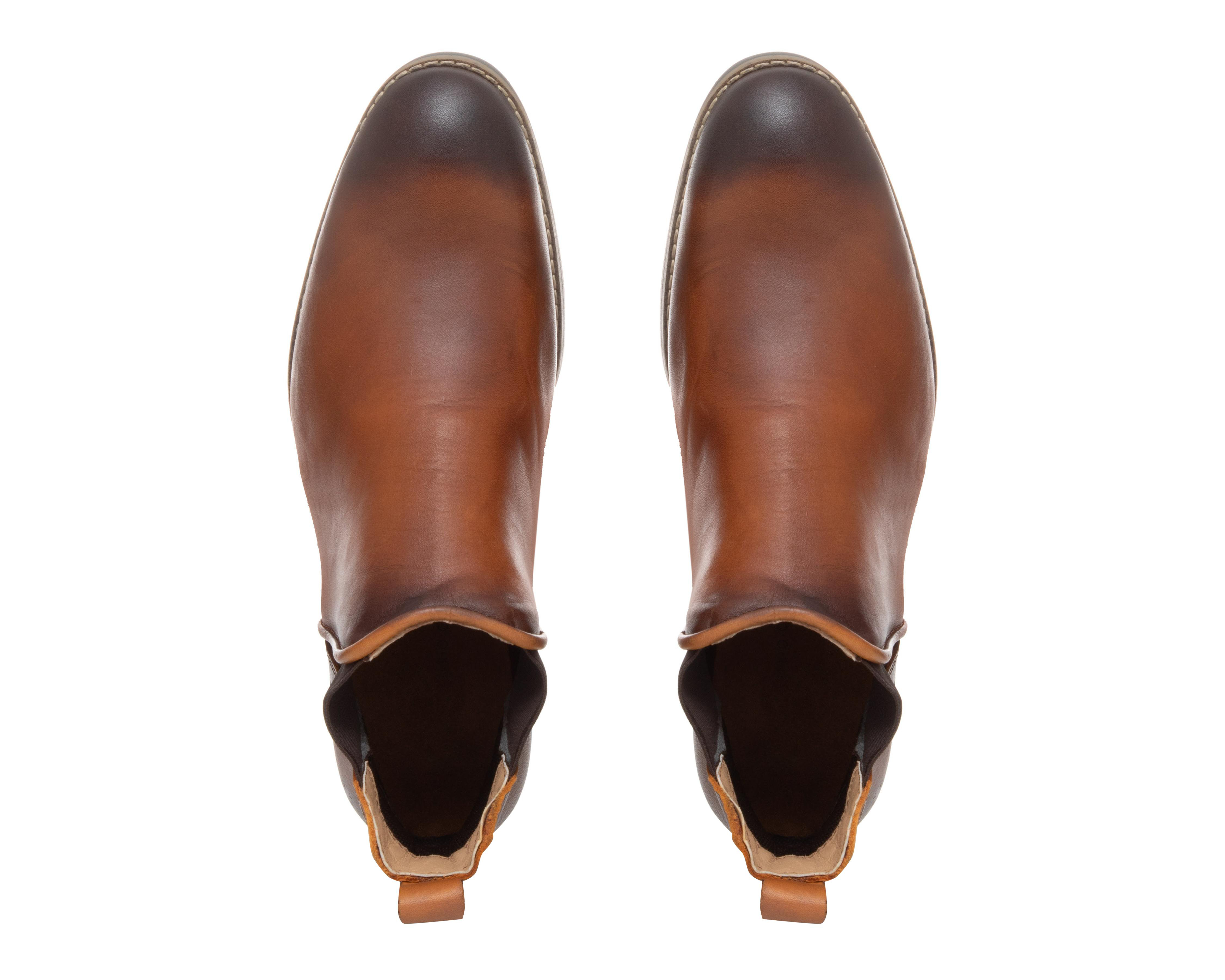 Foto 3 | Botas Casuales Claudio Rocco de Piel para Hombre