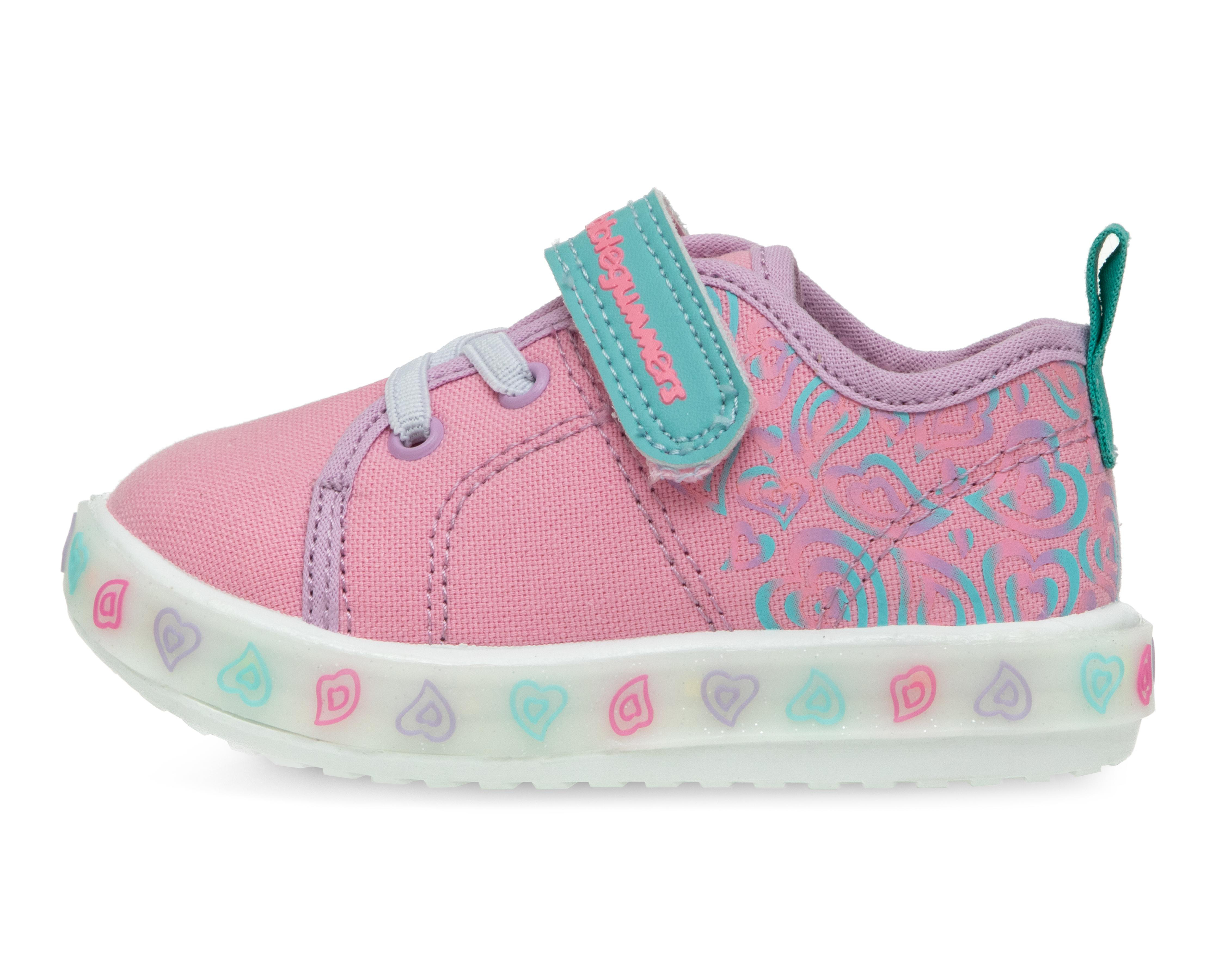 Foto 4 | Tenis de Moda Bubble Gummers con Luz para Bebé Niña