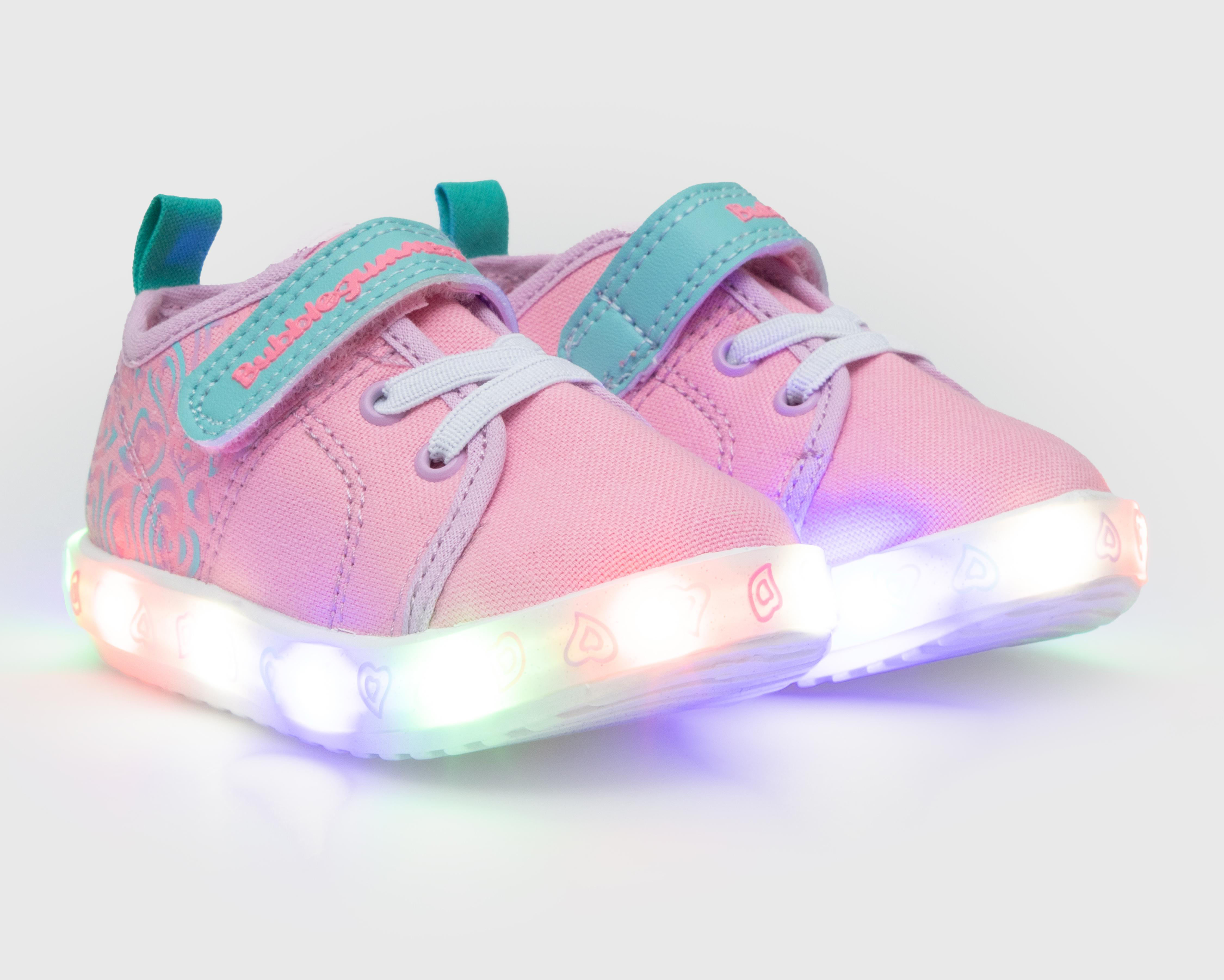 Foto 7 | Tenis de Moda Bubble Gummers con Luz para Bebé Niña