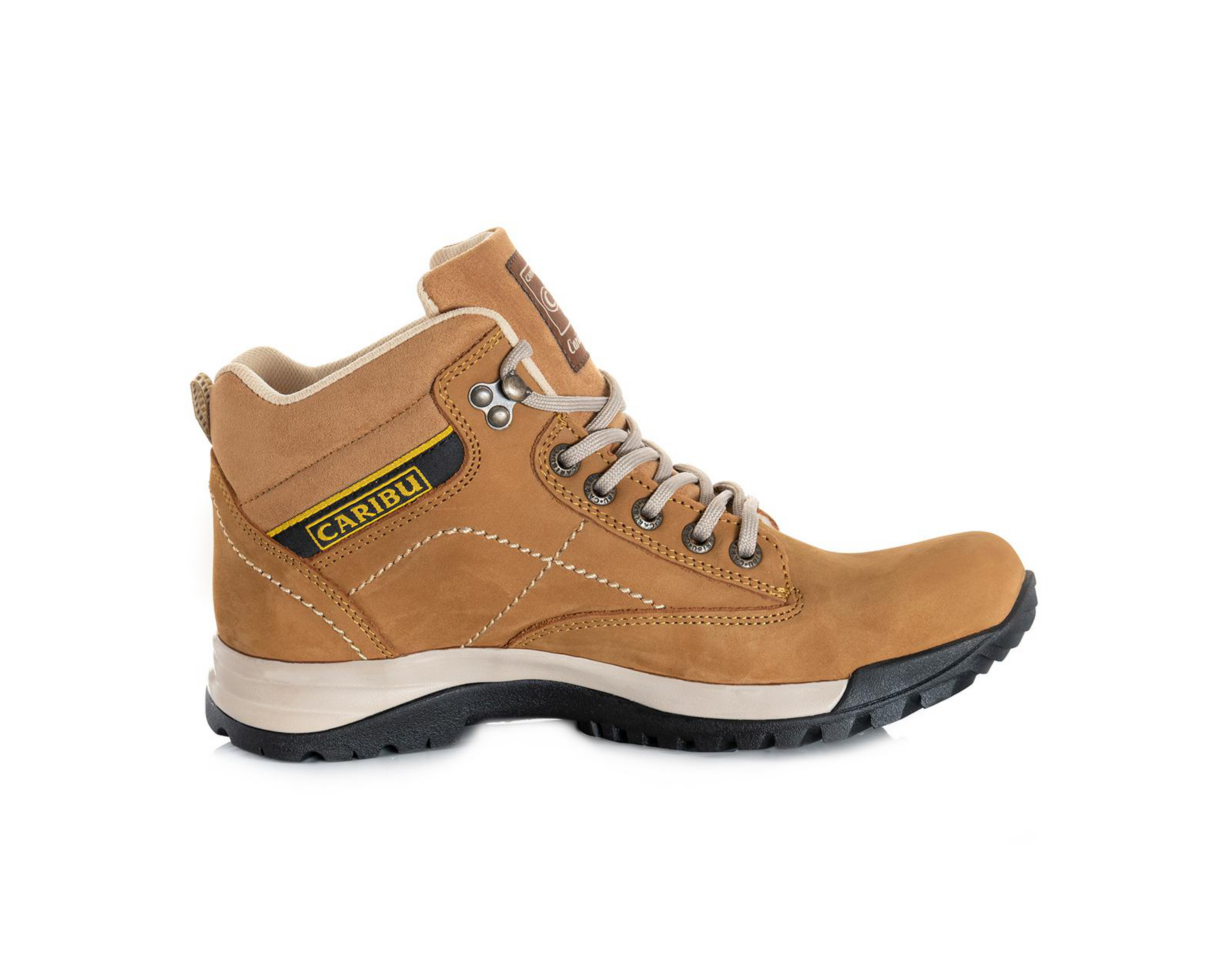 Foto 5 pulgar | Botas Outdoor Caribu de Piel para Hombre