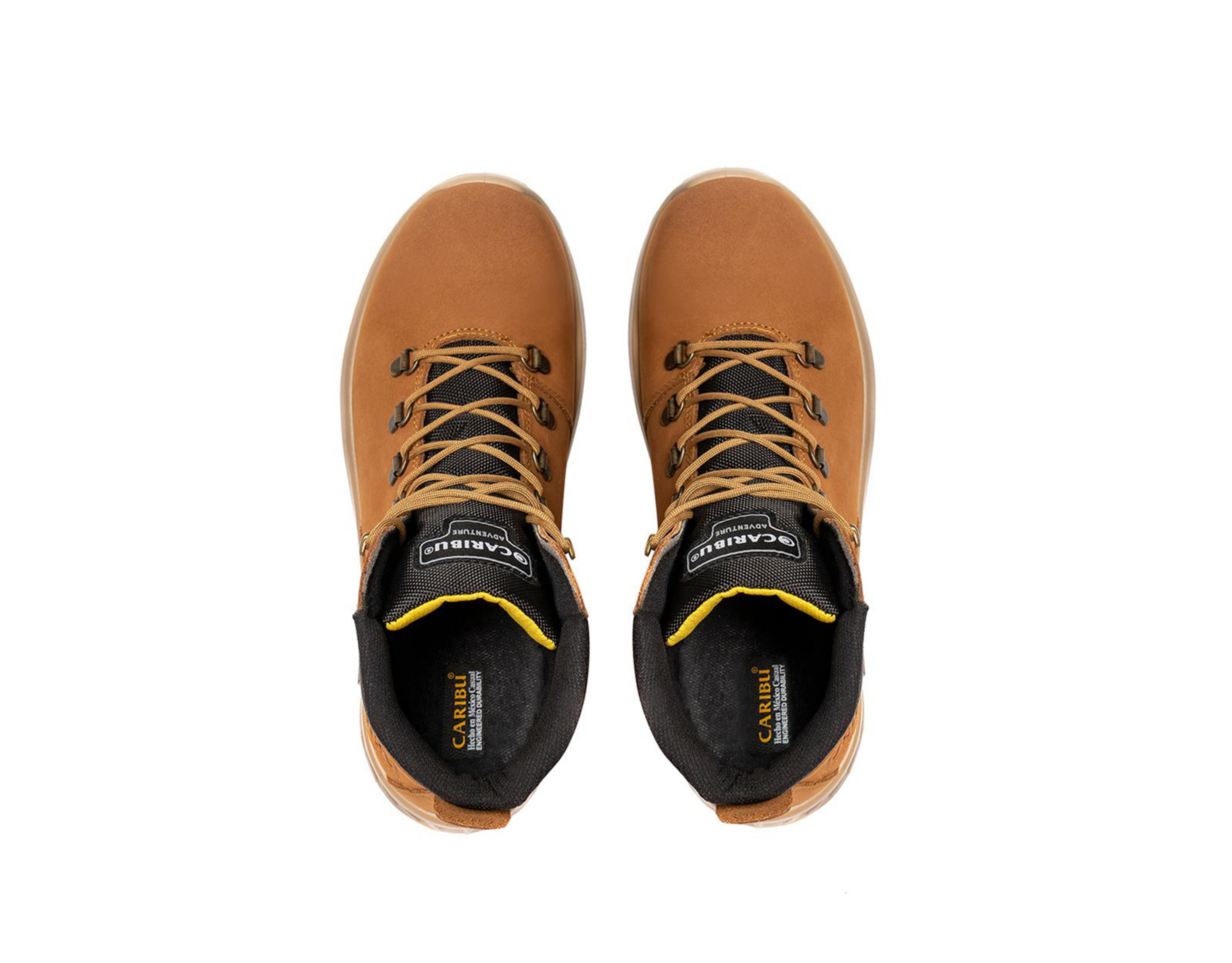 Foto 4 pulgar | Botas Outdoor Caribu de Piel para Hombre