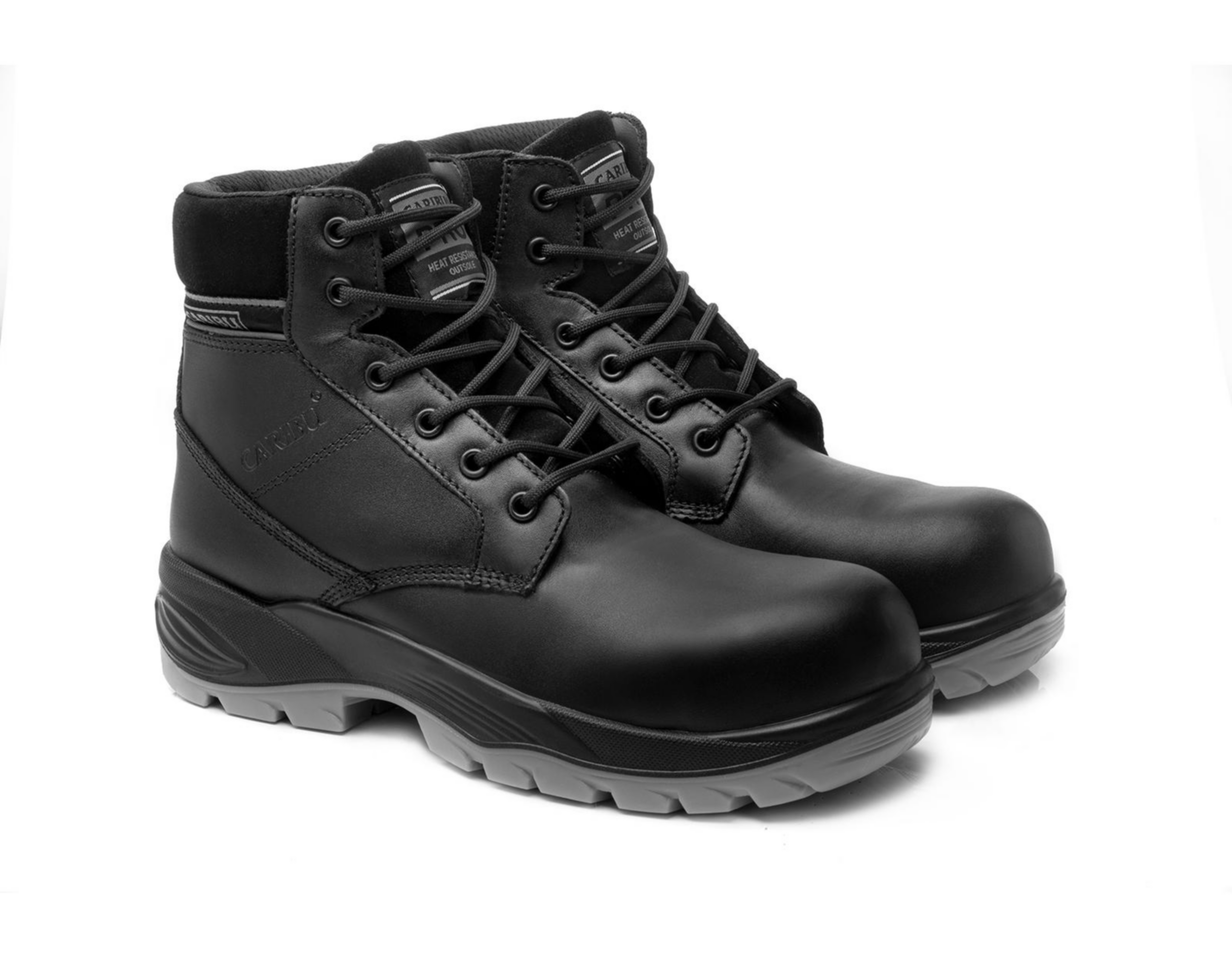 Botas de Trabajo Caribu de Piel para Hombre