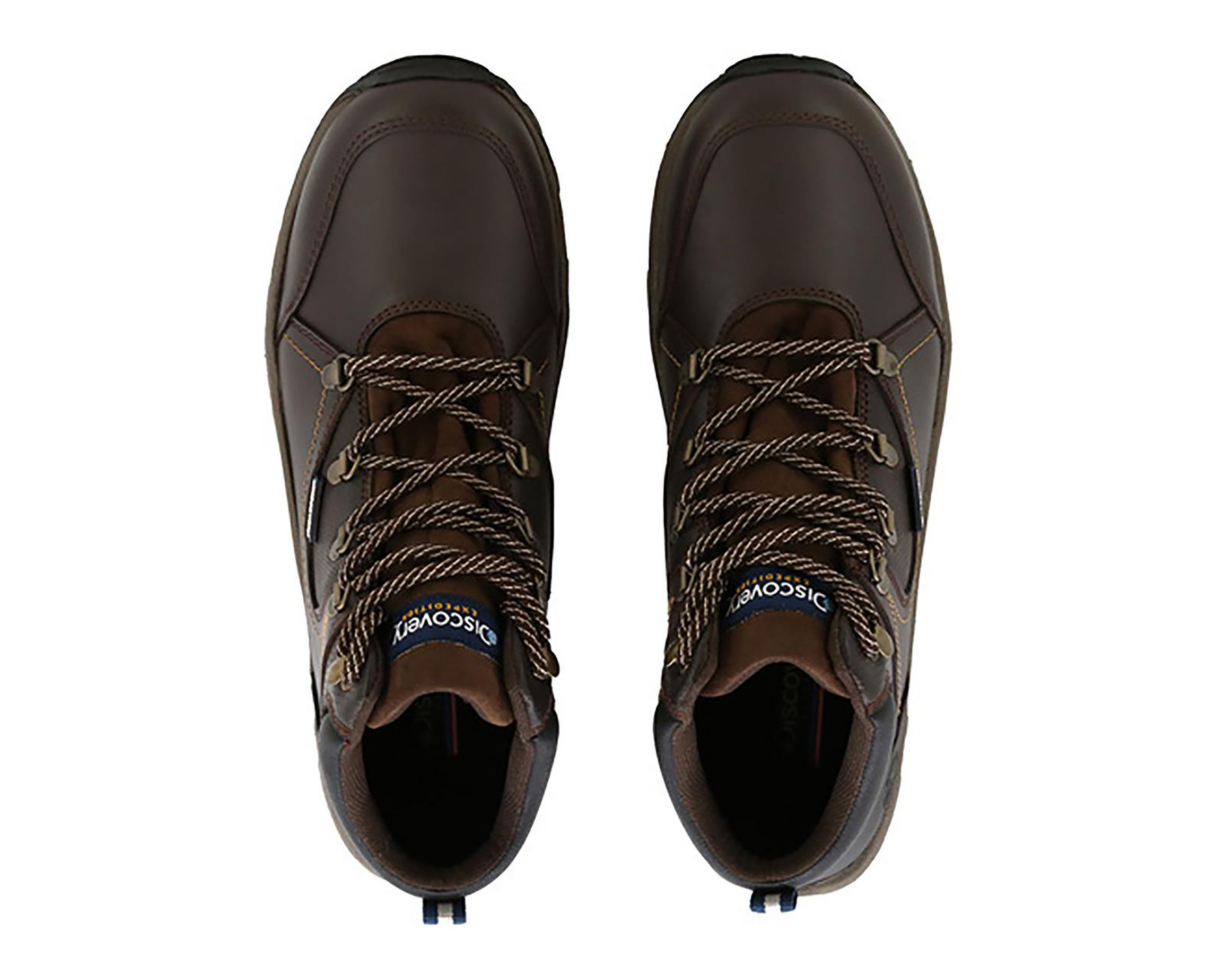 Foto 4 pulgar | Botas Outdoor Discovery de Piel para Hombre