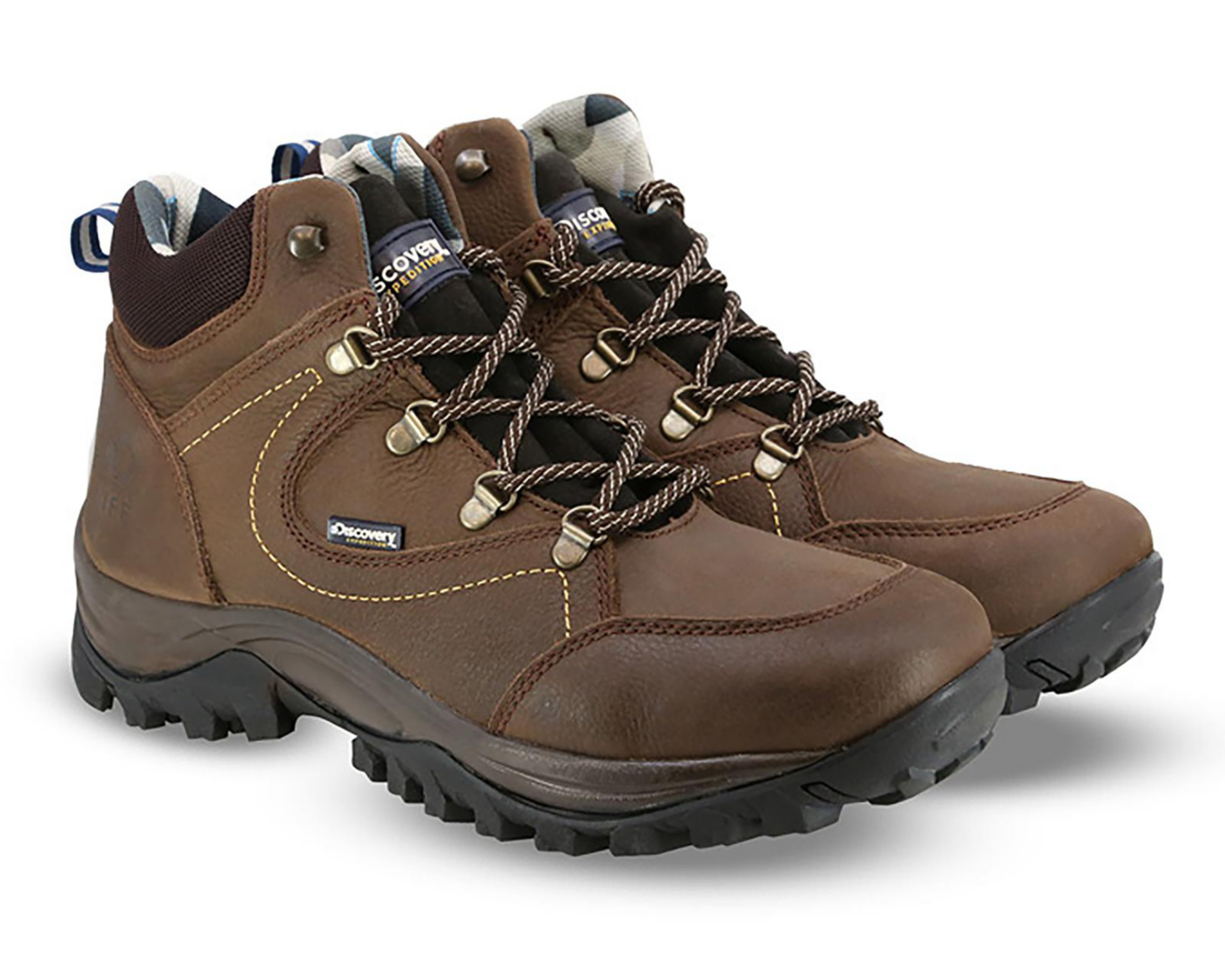 Foto 2 pulgar | Botas Outdoor Discovery de Piel para Hombre