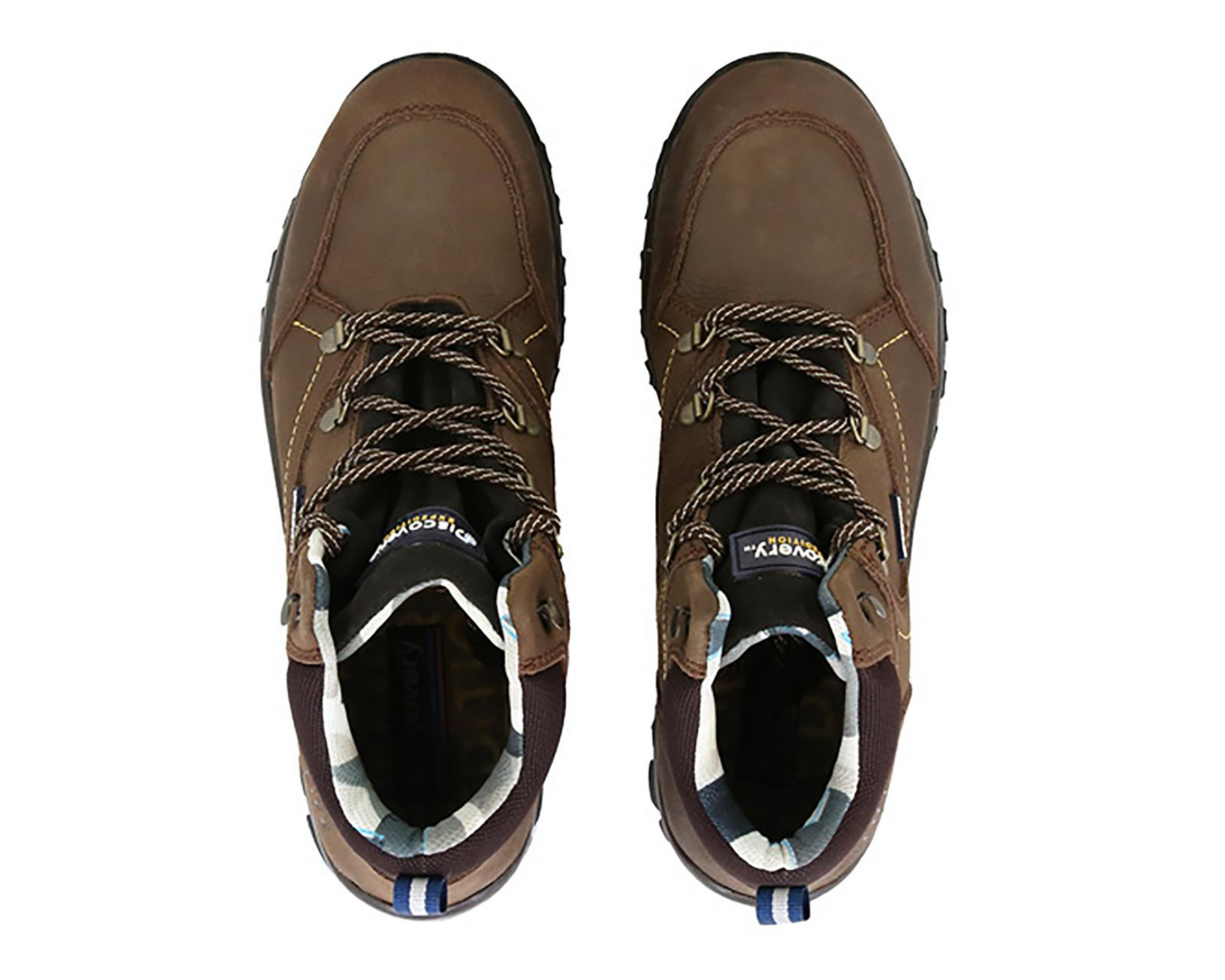 Foto 4 pulgar | Botas Outdoor Discovery de Piel para Hombre