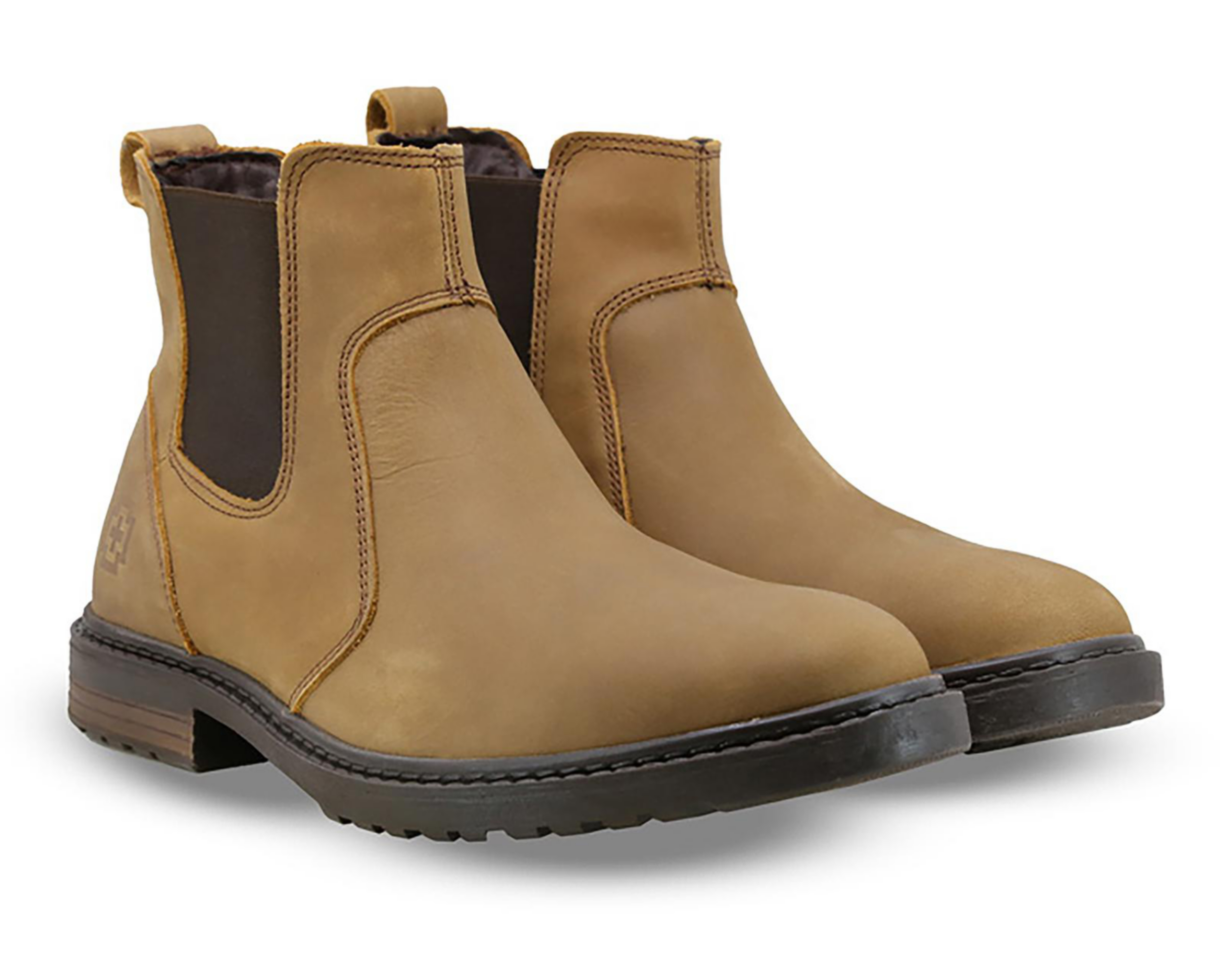 Foto 2 pulgar | Botas Casuales Swissbrand de Piel para Hombre