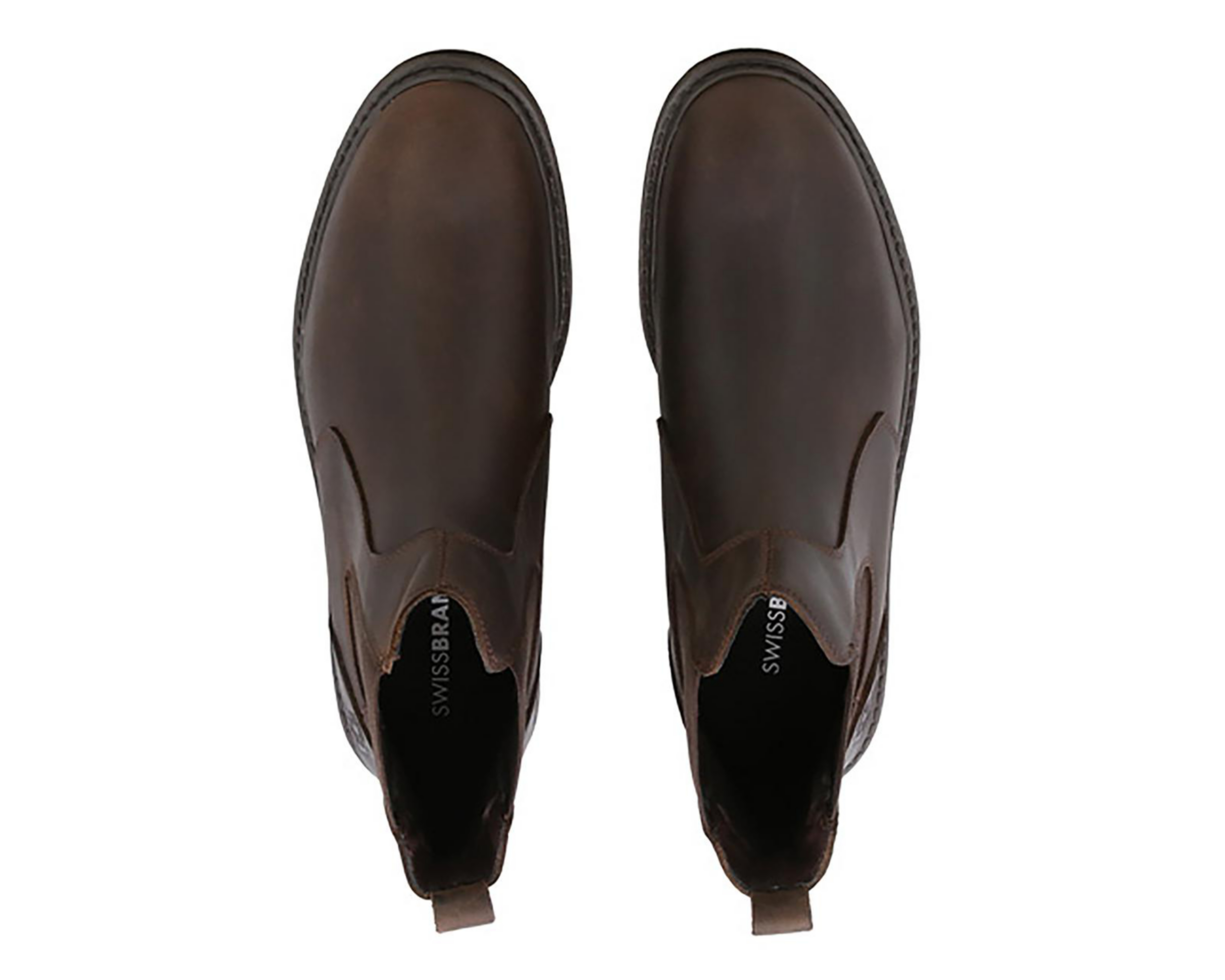 Foto 4 pulgar | Botas Casuales Swissbrand de Piel para Hombre