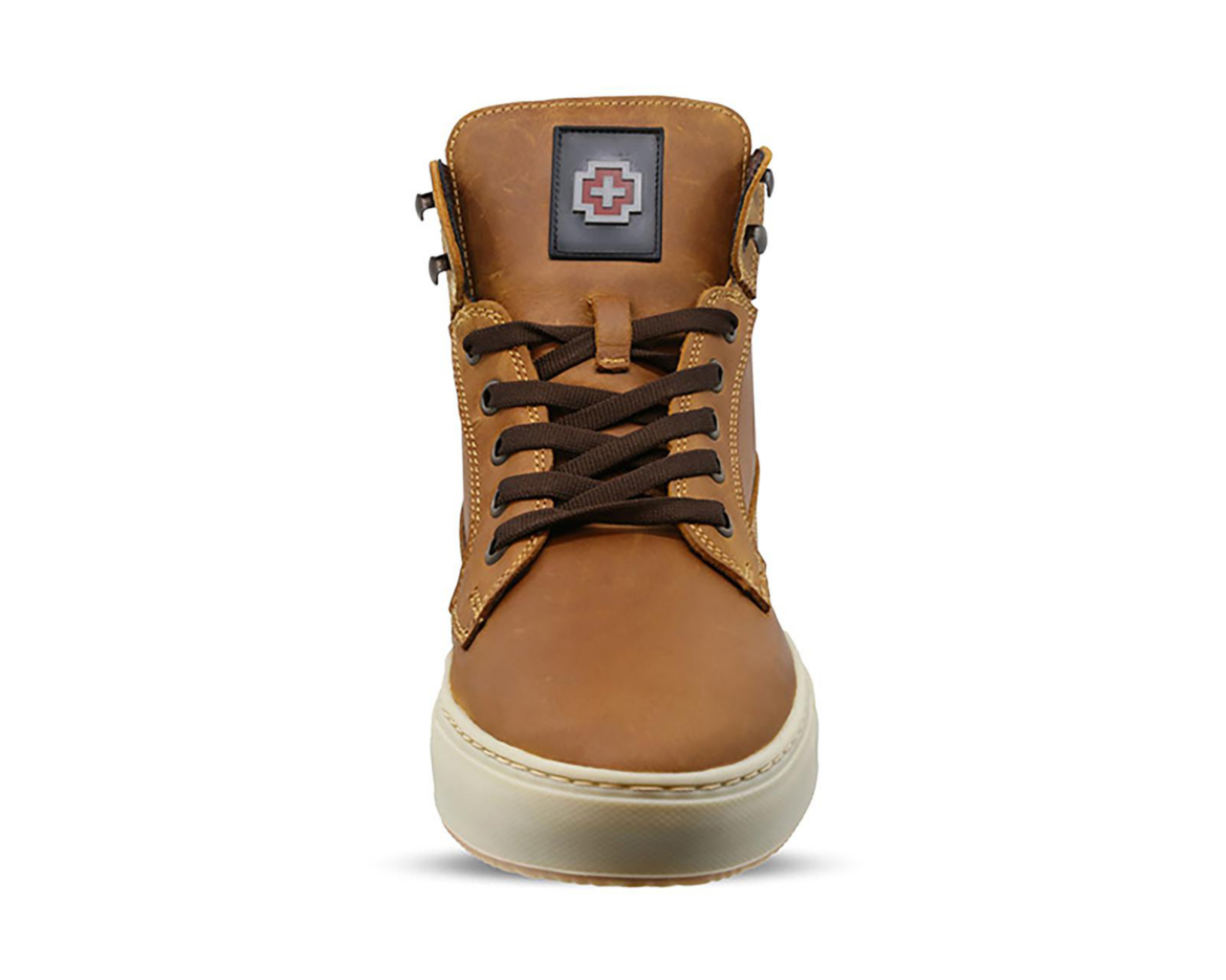 Foto 5 | Botas Casuales Swissbrand de Piel para Hombre