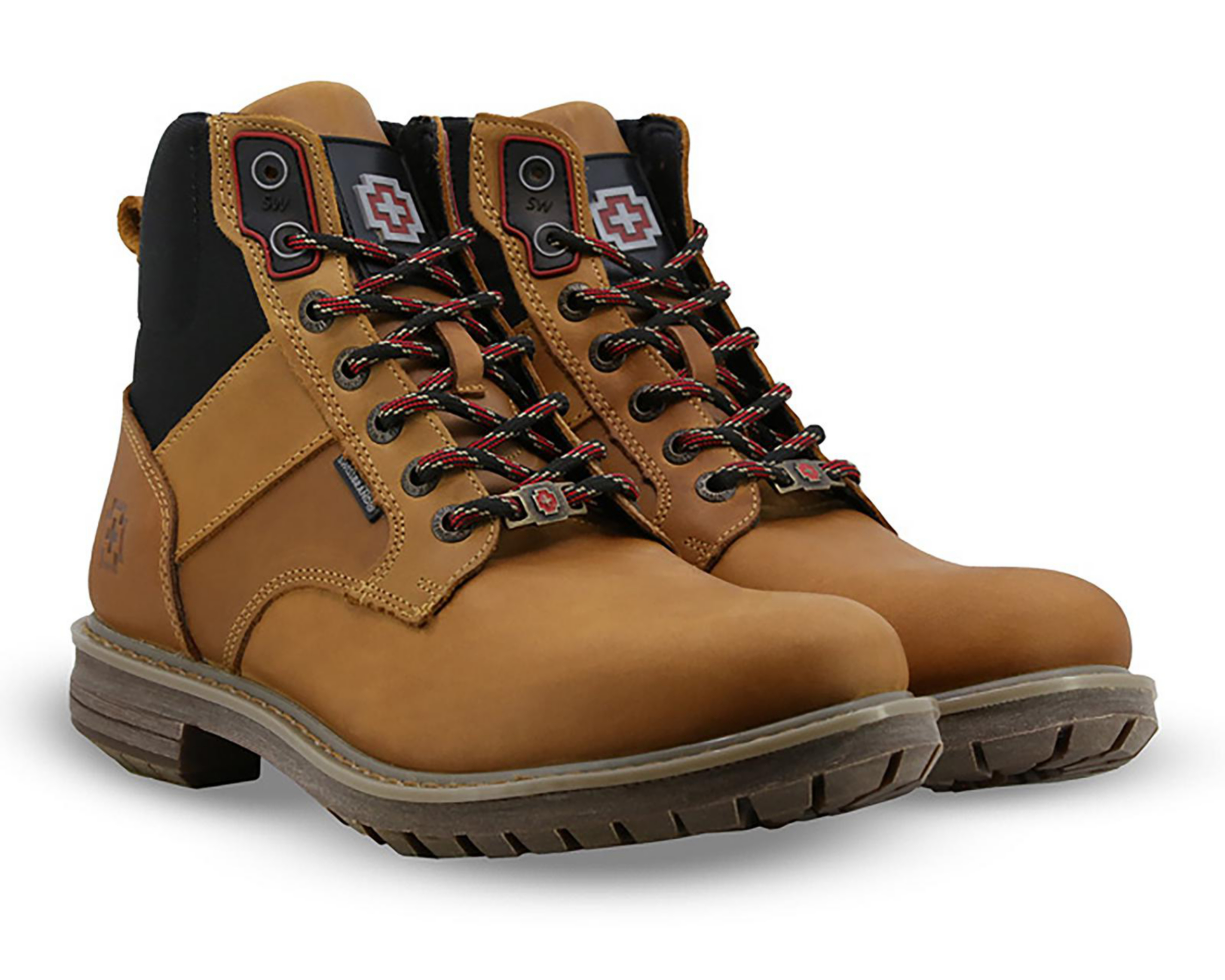 Foto 2 pulgar | Botas Casuales Swissbrand de Piel para Hombre