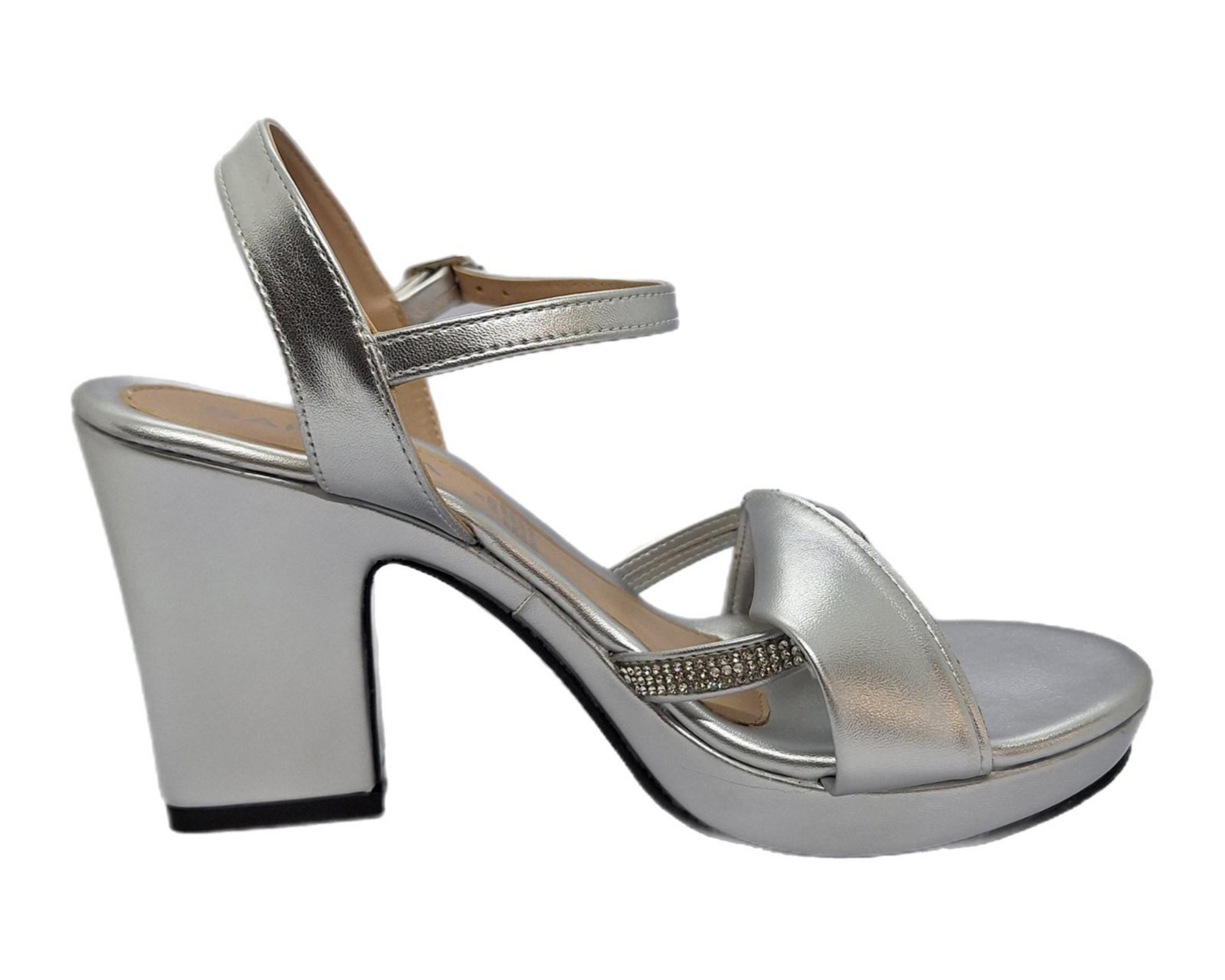 Foto 5 pulgar | Sandalias de Tacón Sahara para Mujer