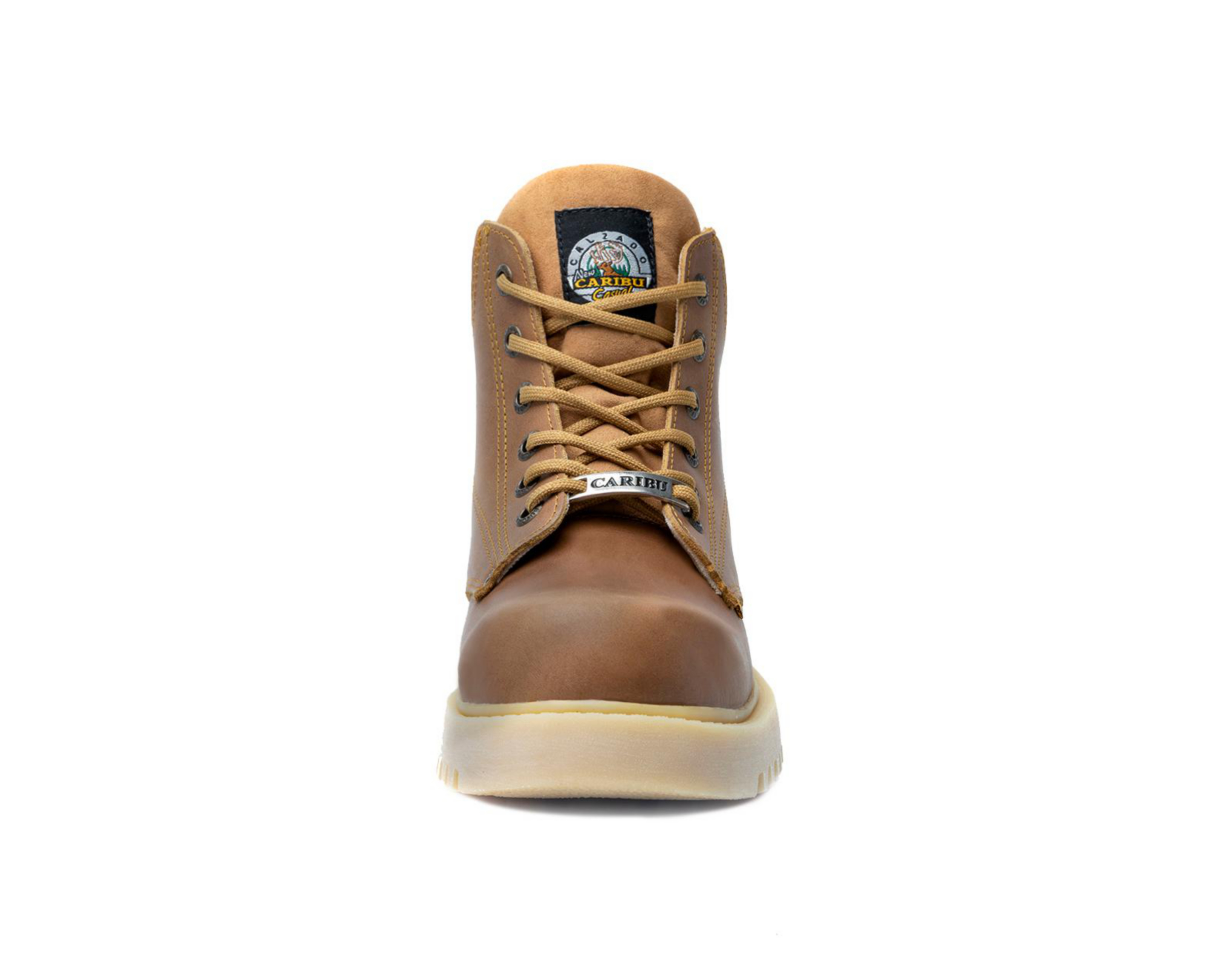 Foto 5 | Botas Casuales Caribu de Piel para Hombre