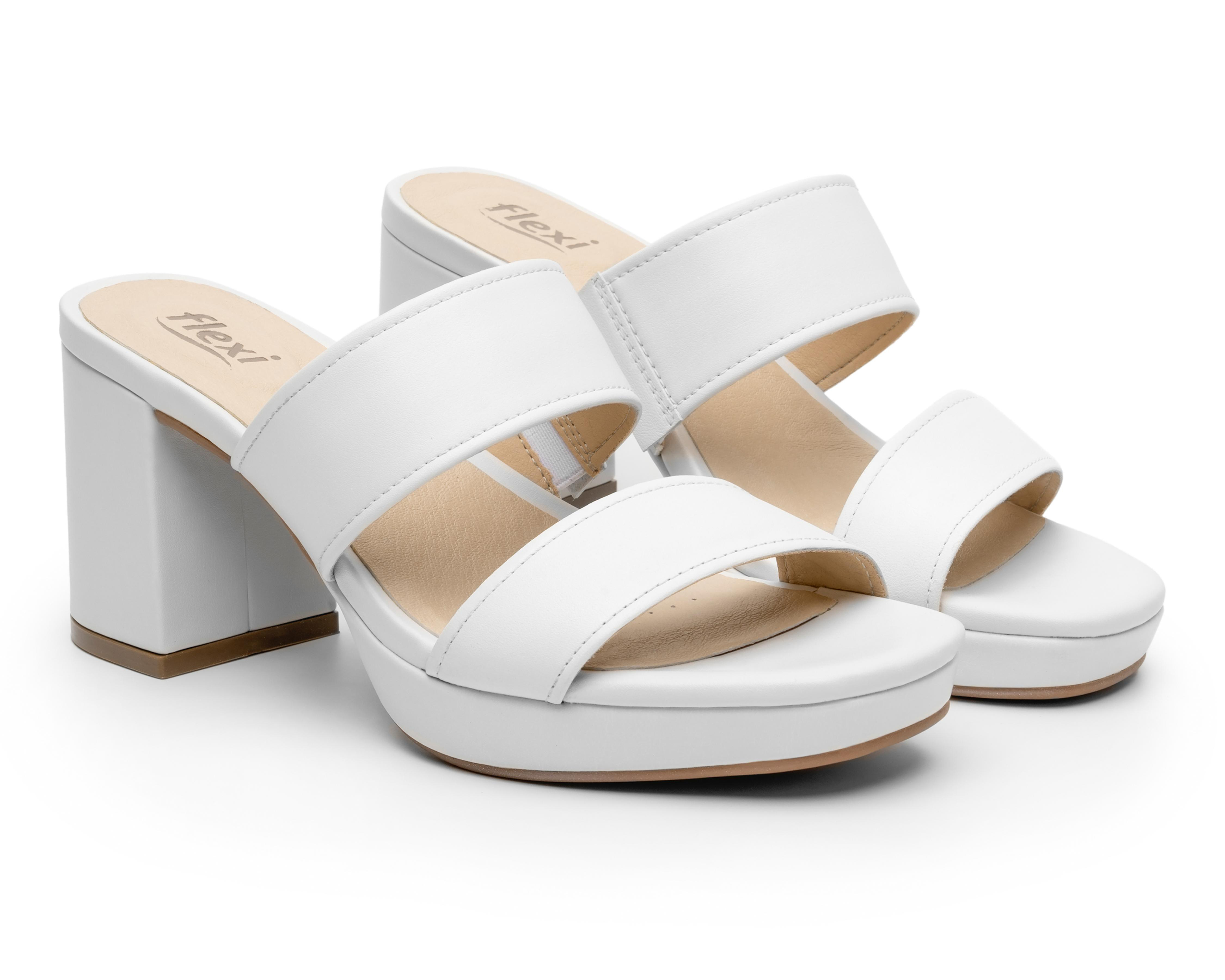 Sandalias Confort Flexi de Piel para Mujer