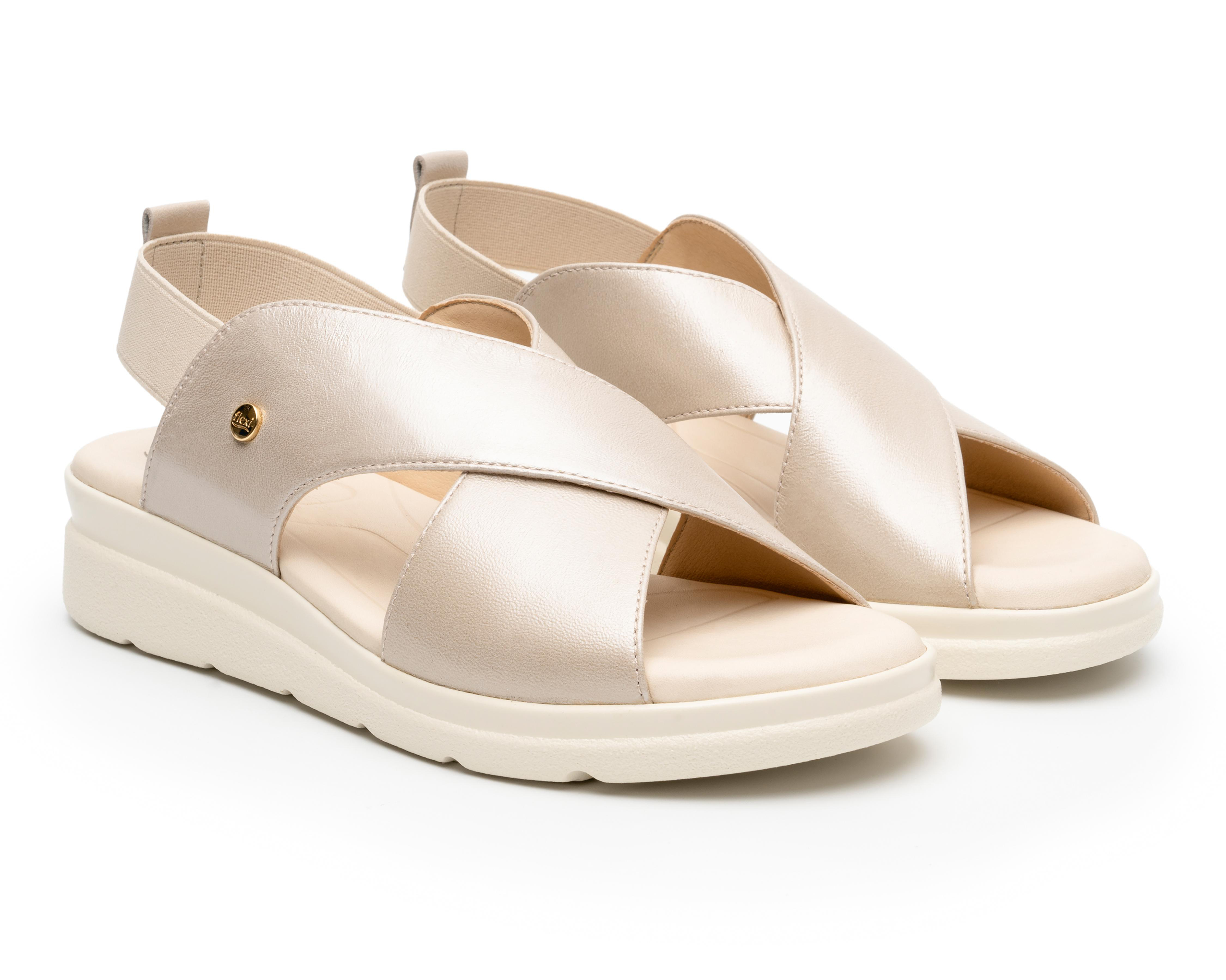 Sandalias Confort Flexi de Piel para Mujer