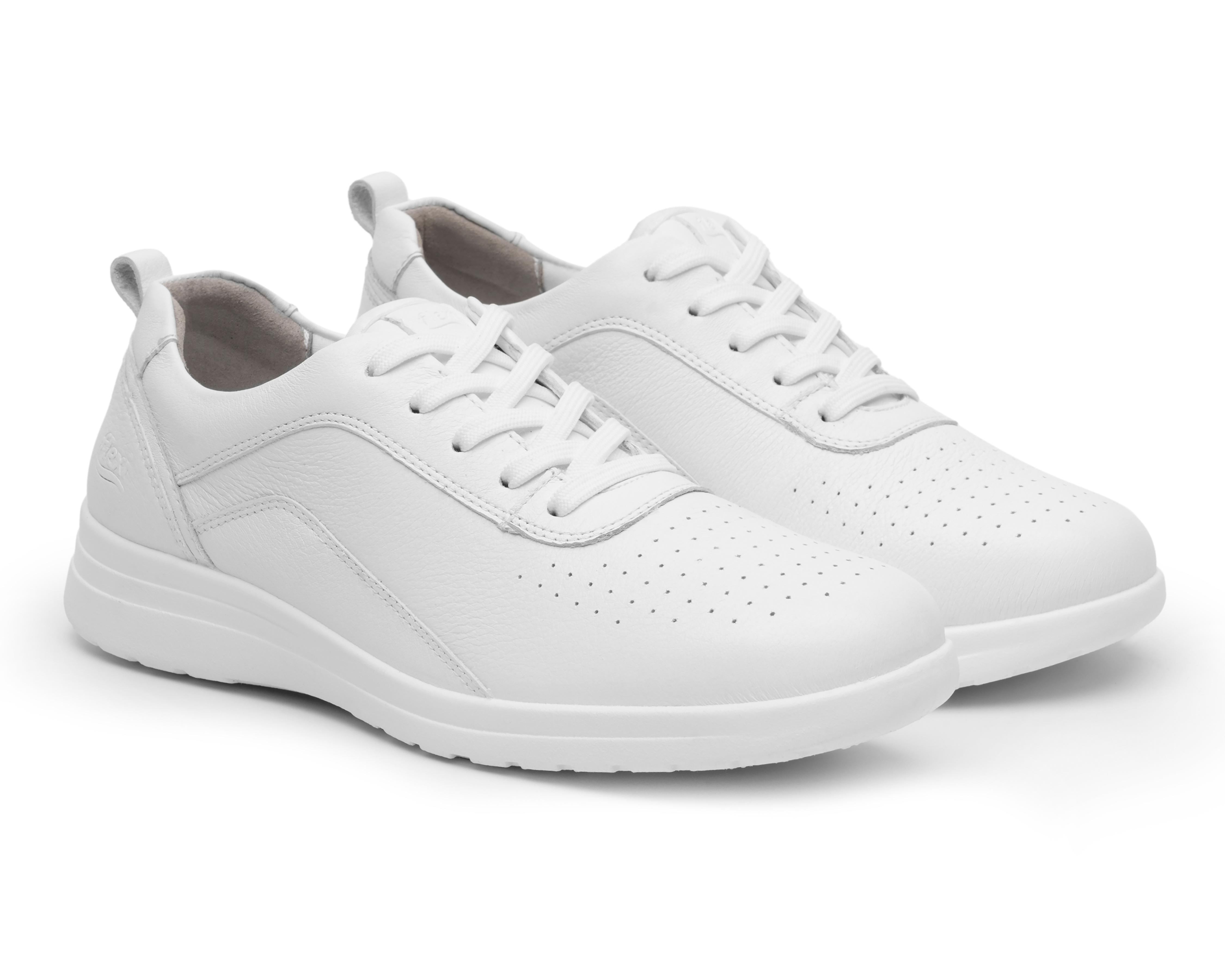 Tenis Confort Flexi de Piel para Mujer