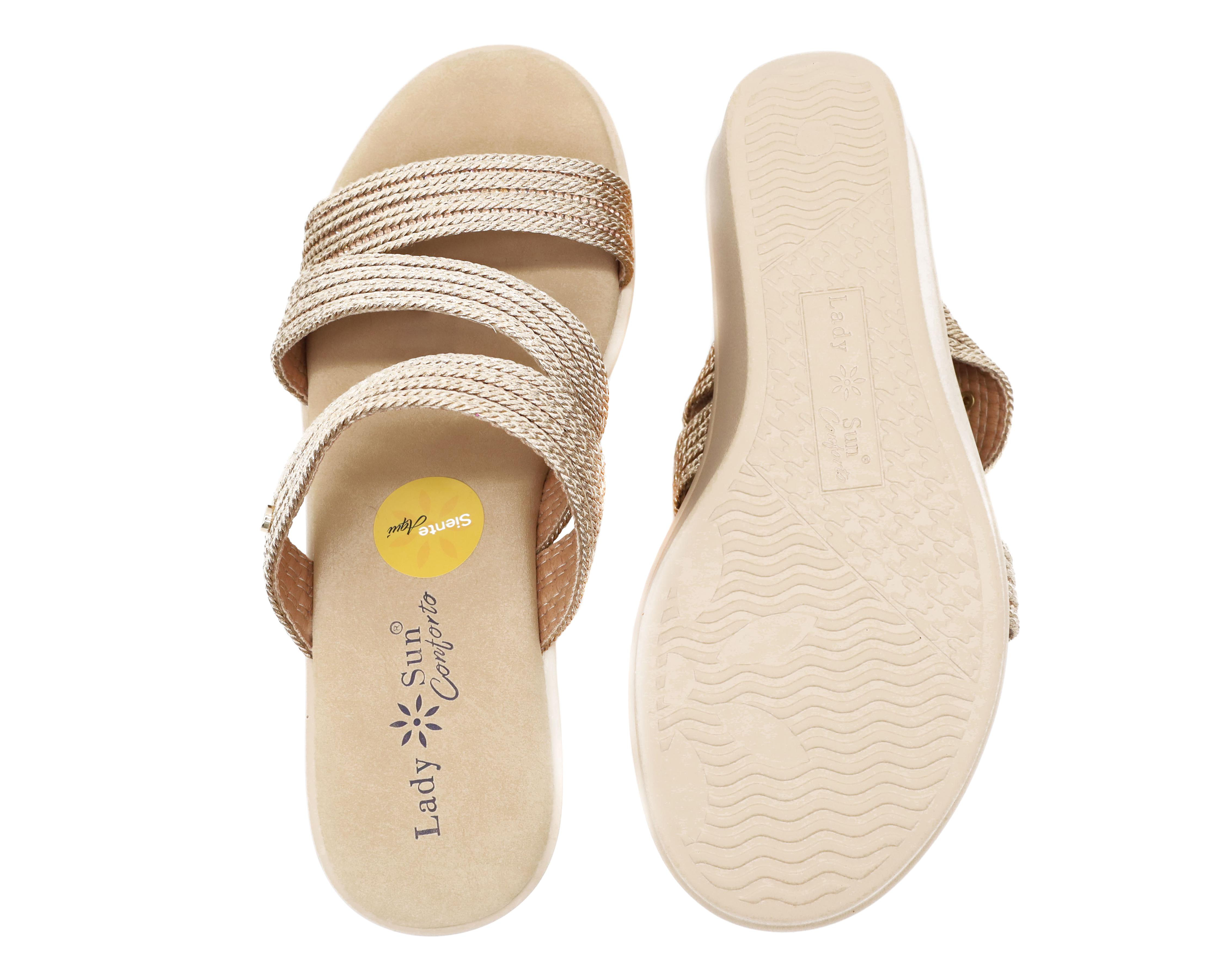 Foto 3 pulgar | Sandalias Confort Lady Sun Conforto para Mujer