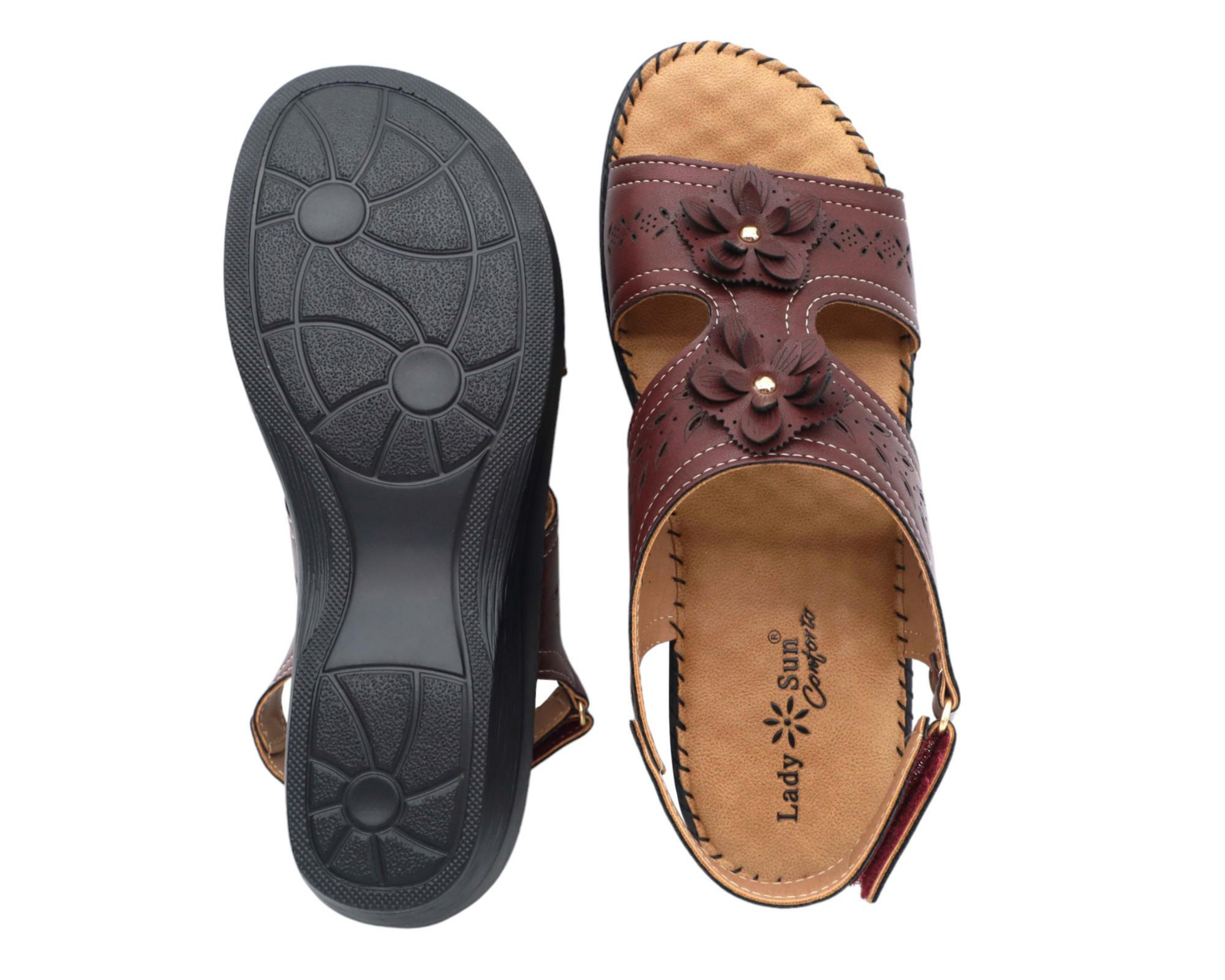 Foto 3 pulgar | Sandalias Confort Lady Sun Conforto para Mujer