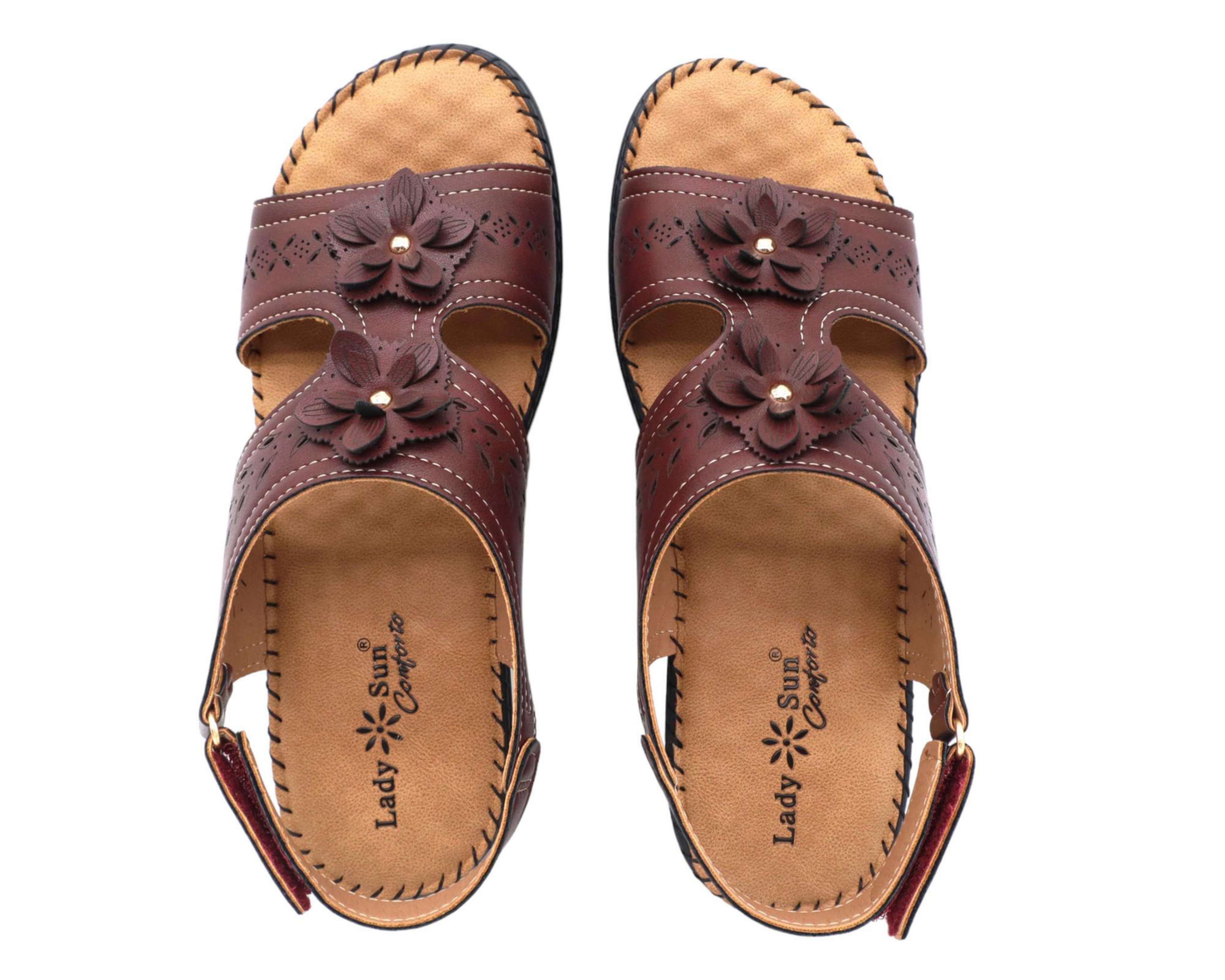 Foto 3 | Sandalias Confort Lady Sun Conforto para Mujer