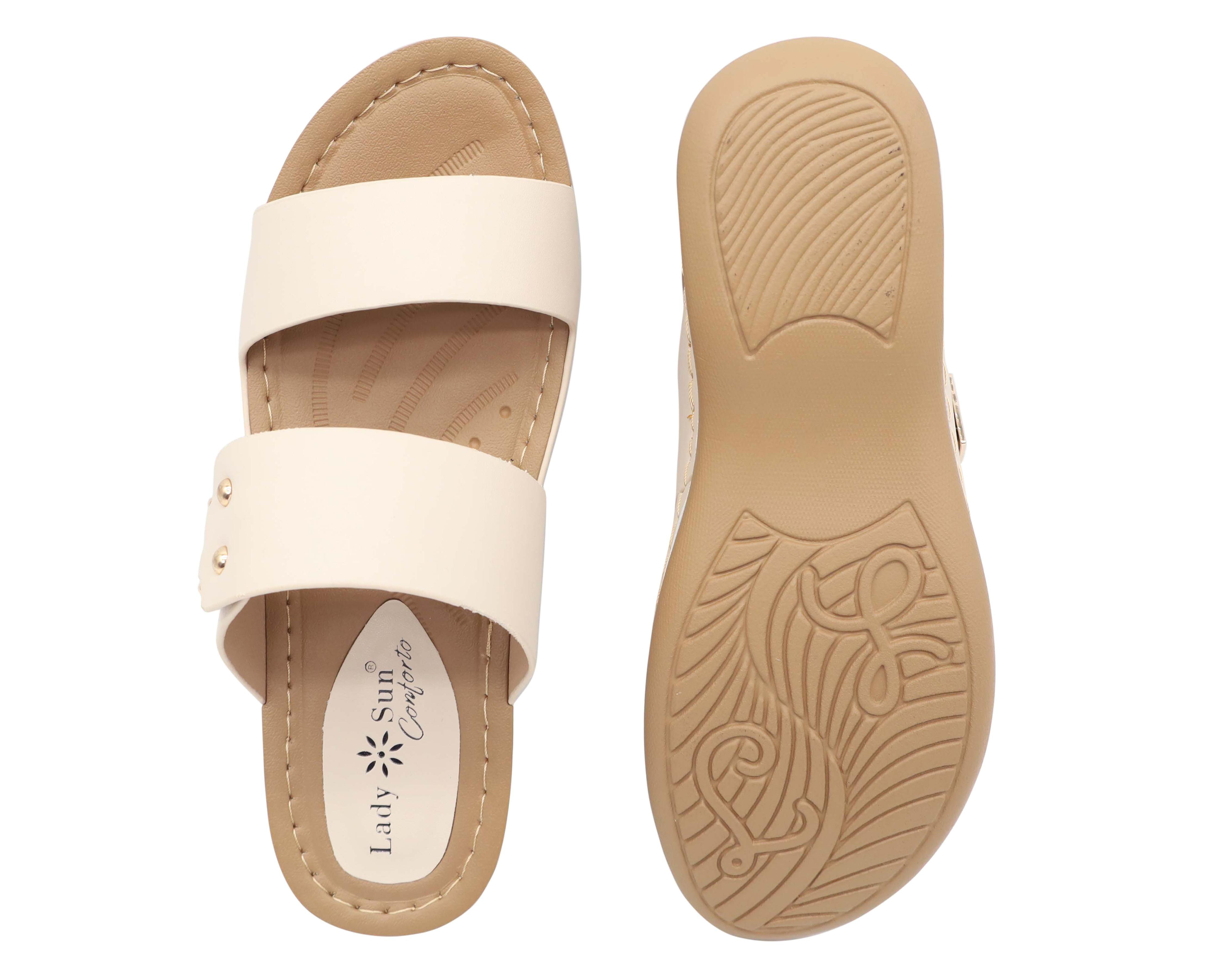 Foto 3 pulgar | Sandalias Confort Lady Sun Conforto para Mujer