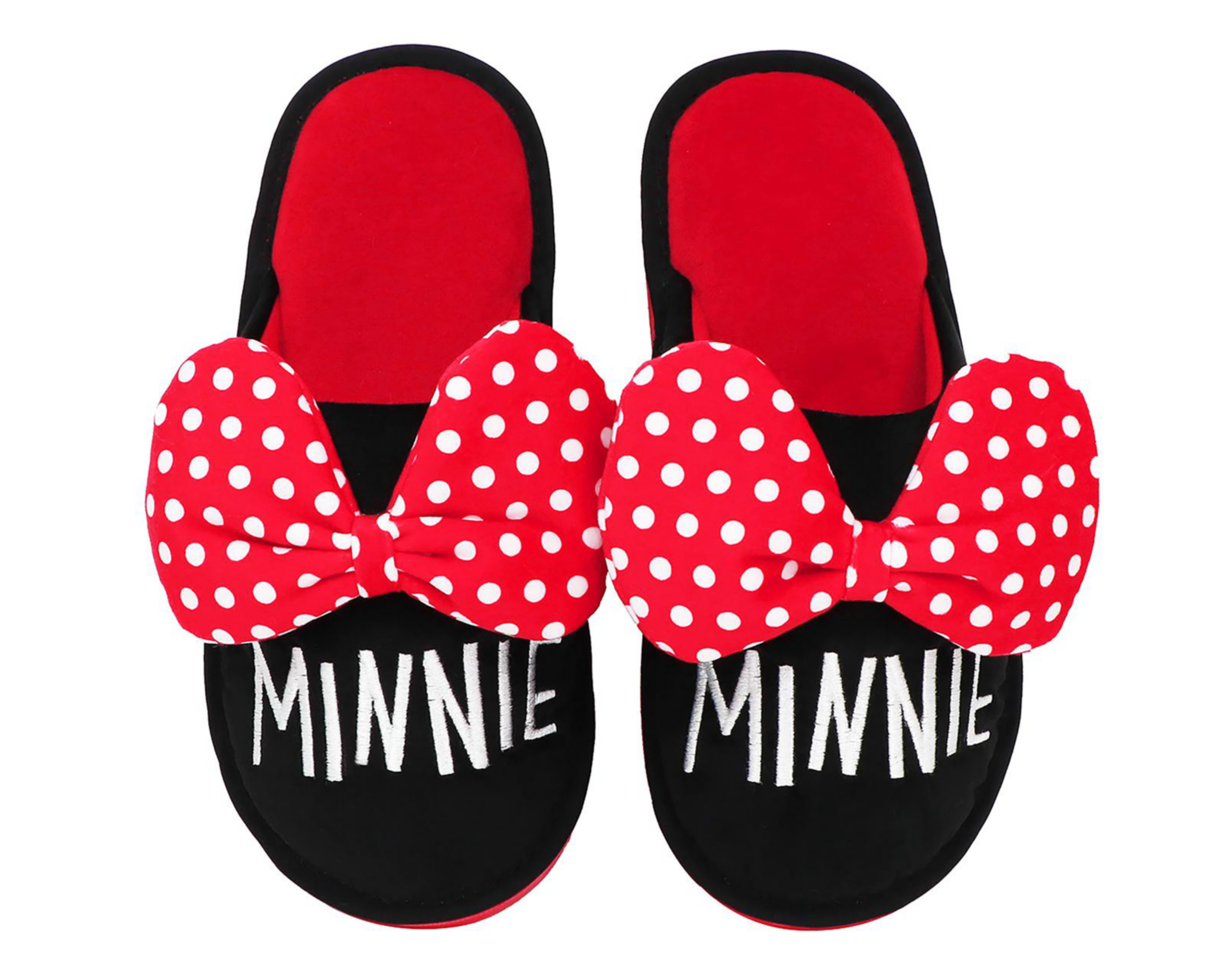 Foto 4 pulgar | Pantuflas Disney Minnie Mouse para Mujer