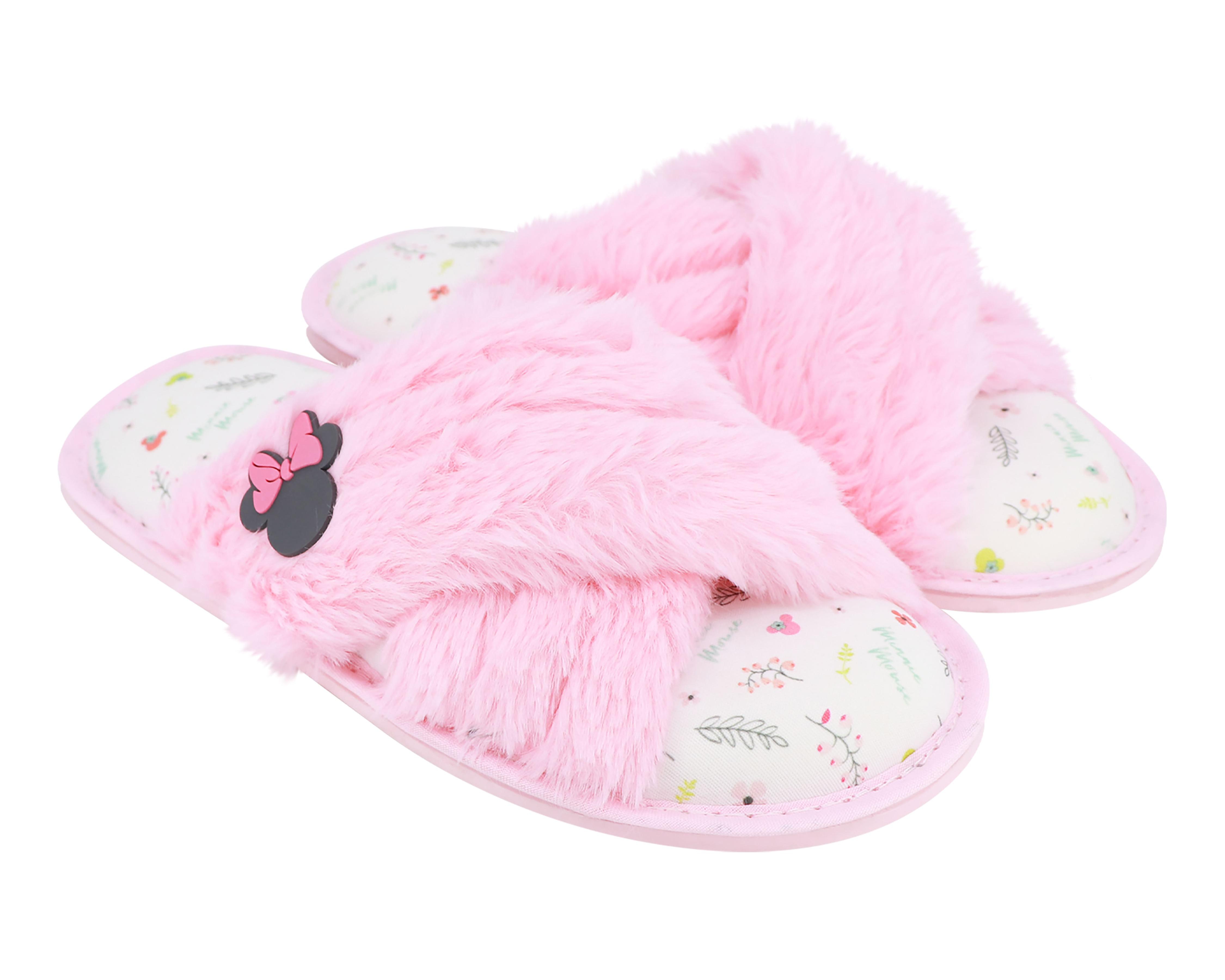 Pantuflas Disney Minnie Mouse para Mujer