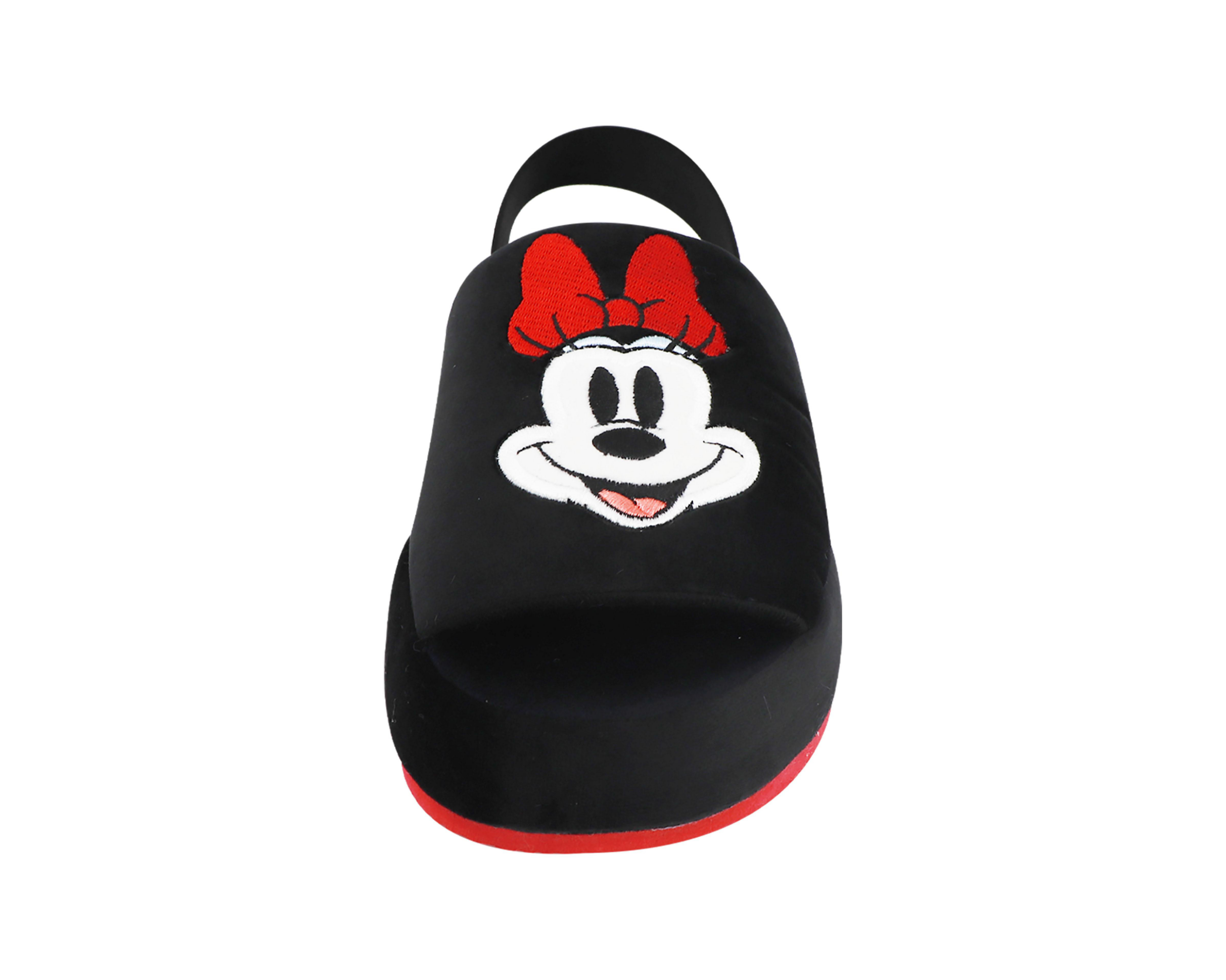 Foto 6 pulgar | Pantuflas Disney Minnie Mouse para Mujer