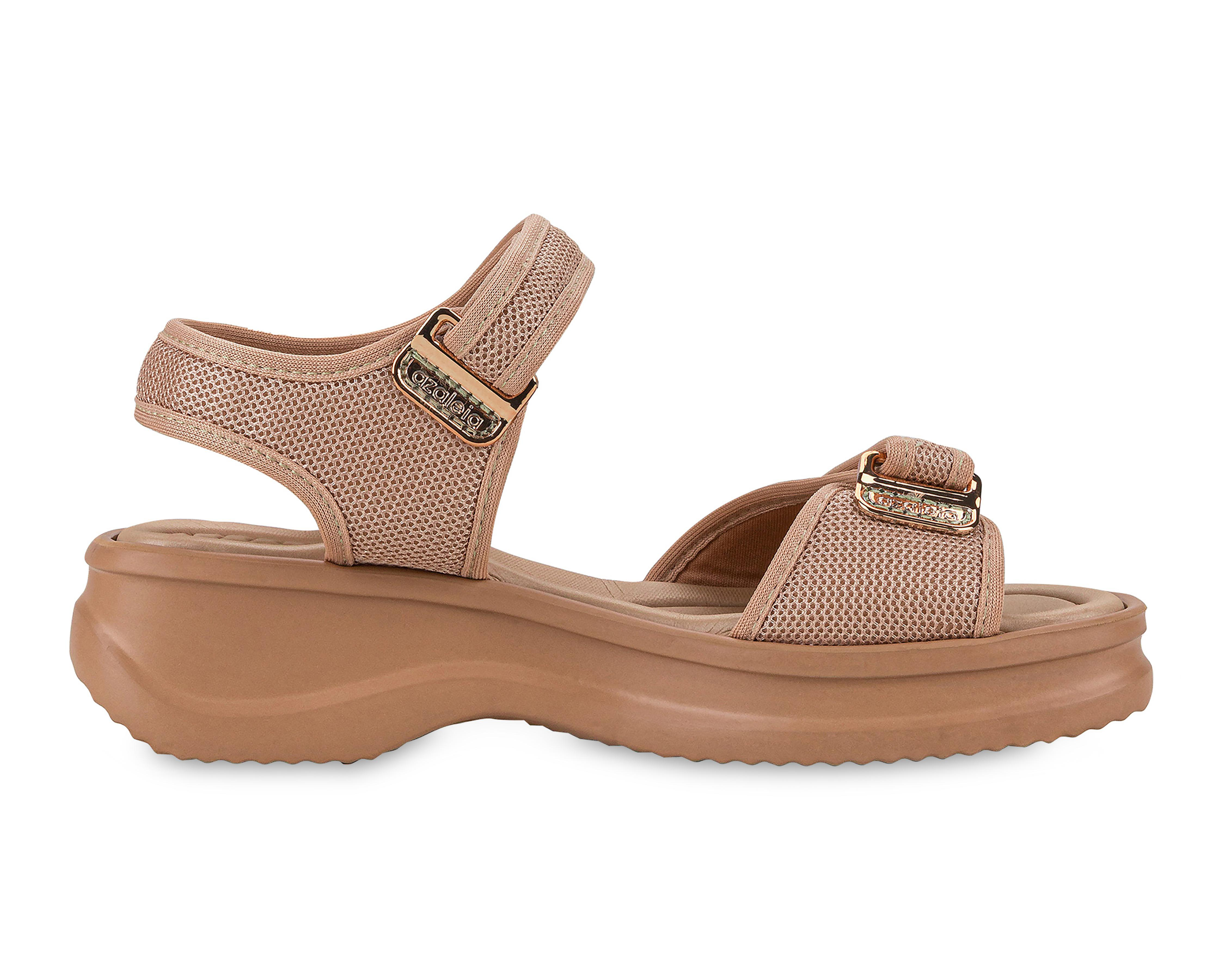 Foto 4 pulgar | Sandalias Casuales Azaleia para Mujer