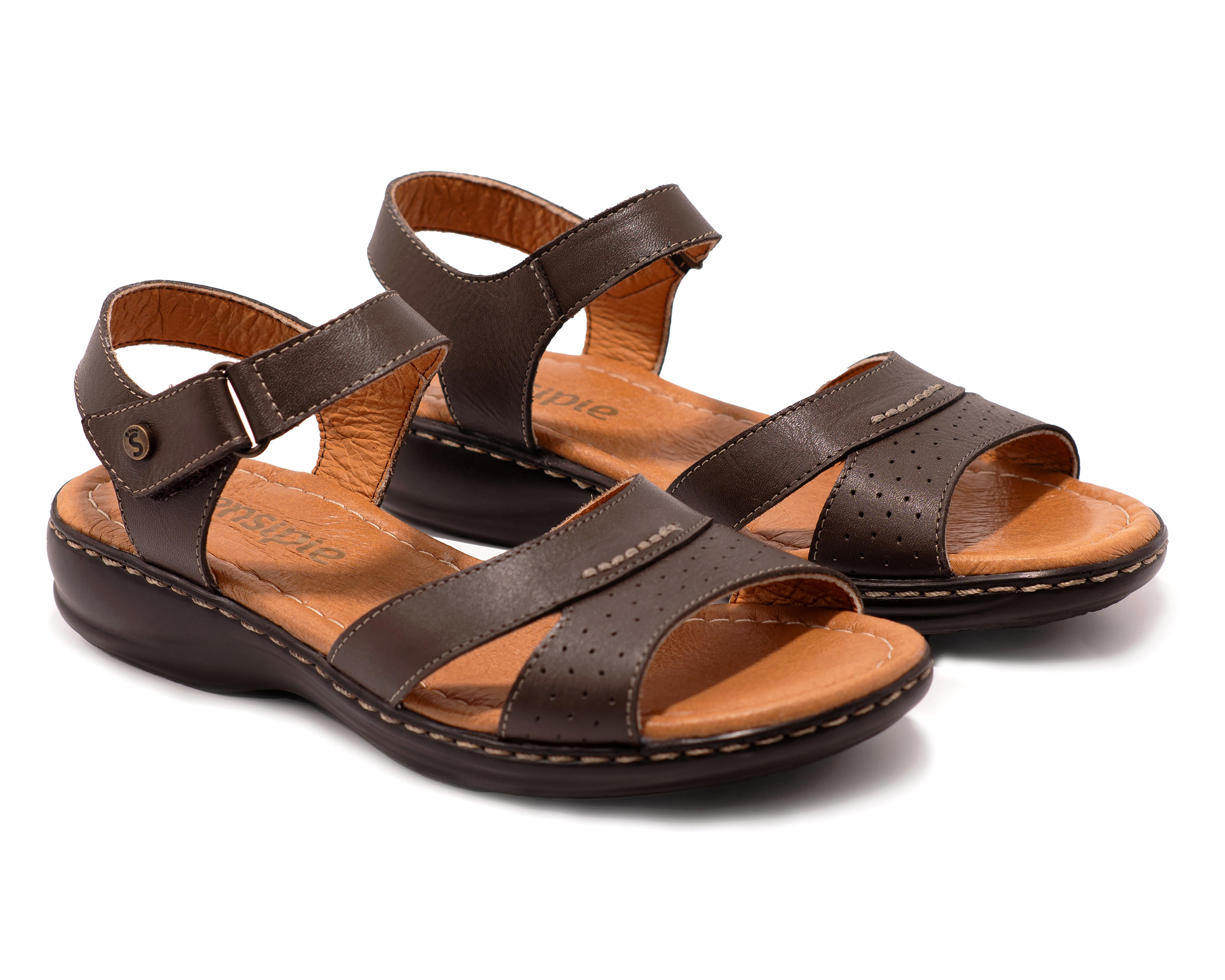 Sandalias Confort Sensipie de Piel para Mujer