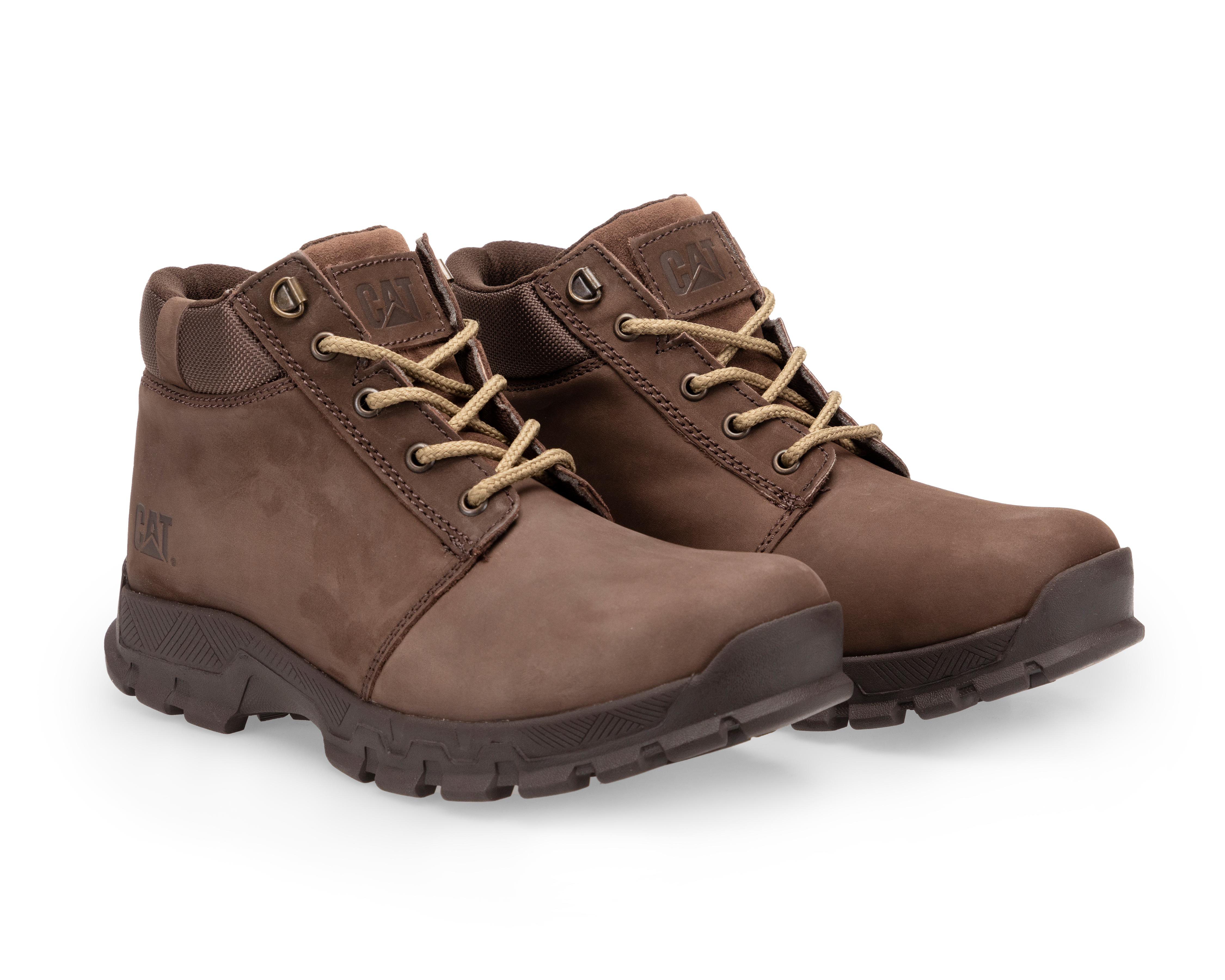 Botas de Trabajo CAT de Piel para Hombre