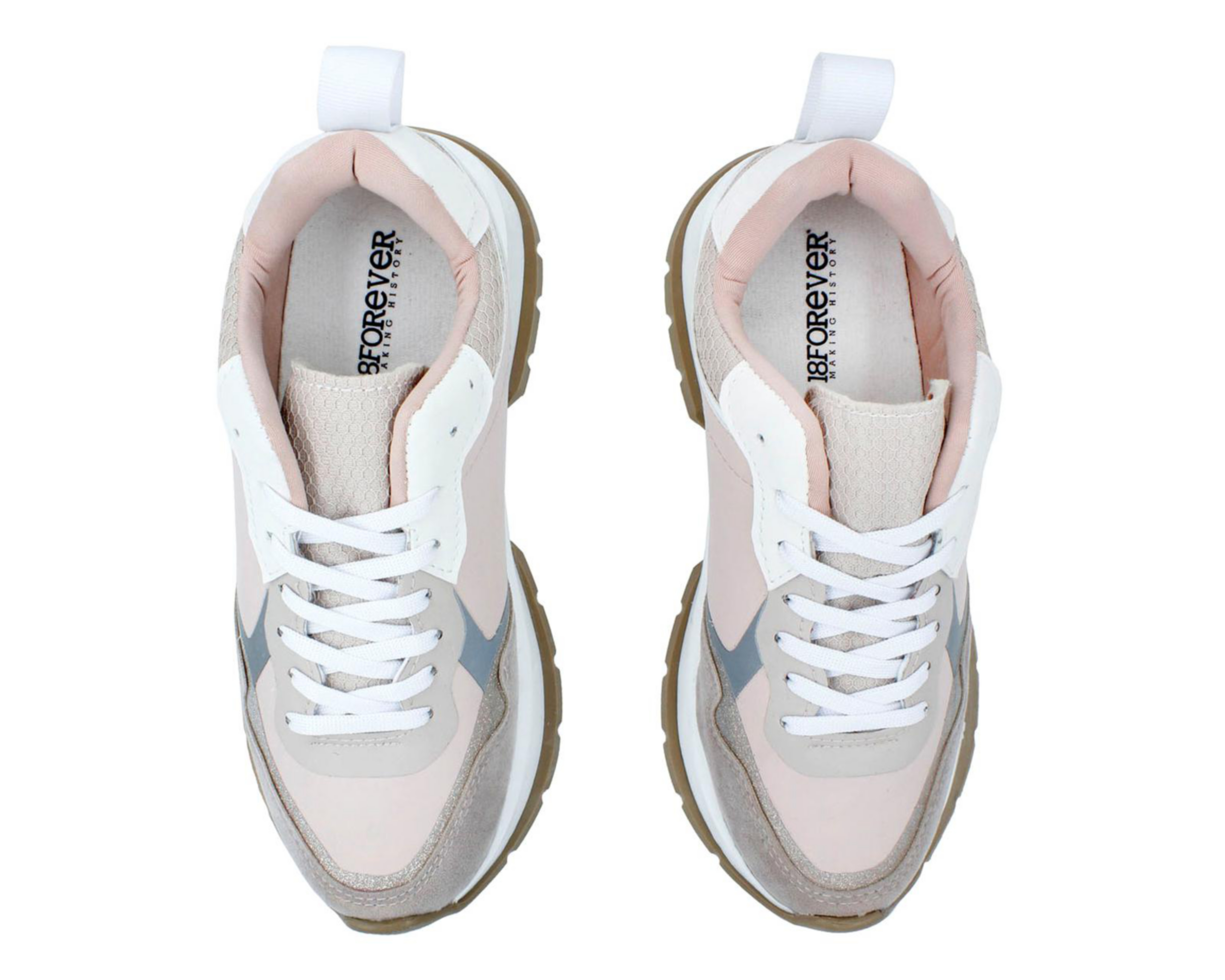 Foto 3 | Tenis Casuales 18 Forever para Mujer