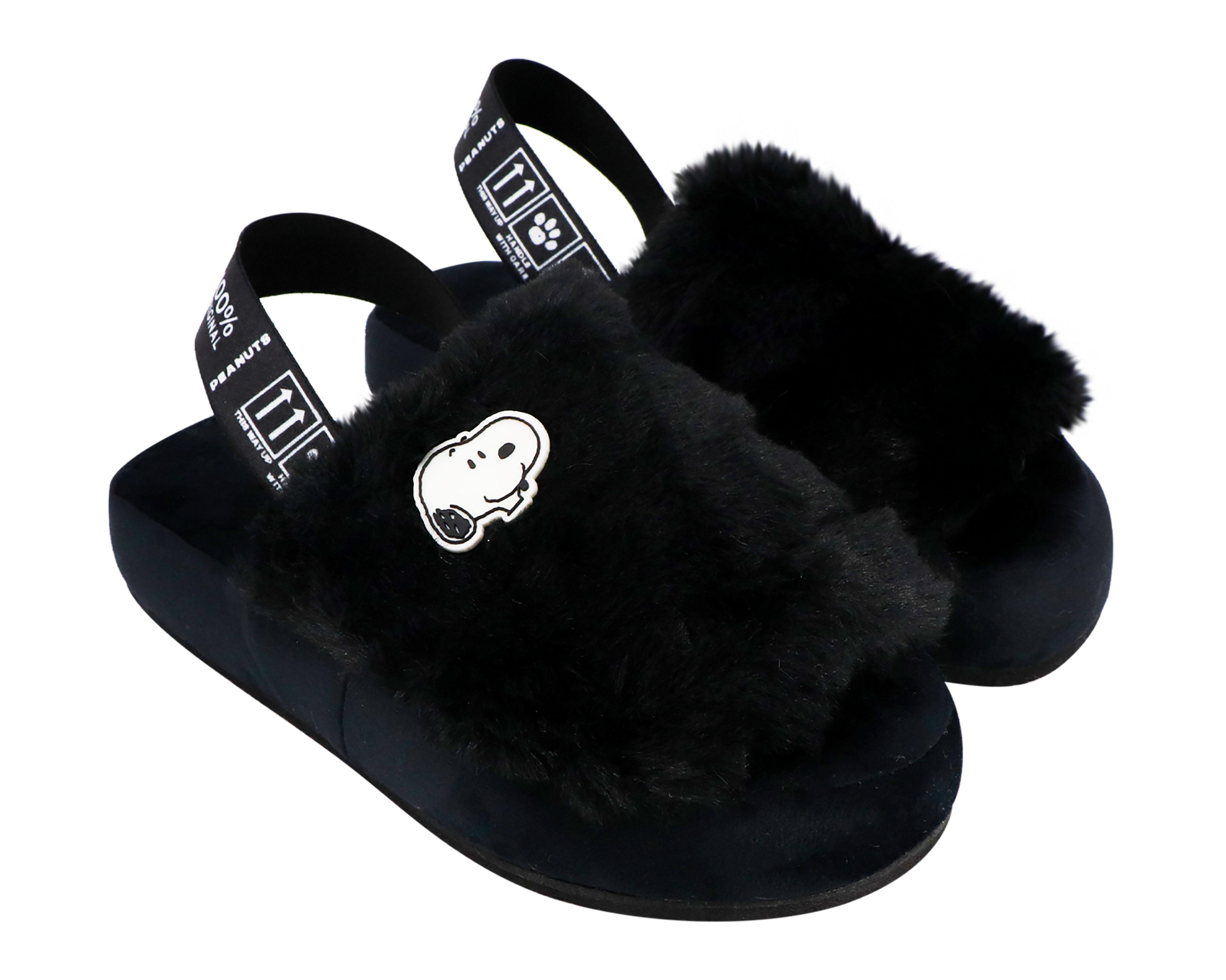 Pantuflas Peanuts para Mujer