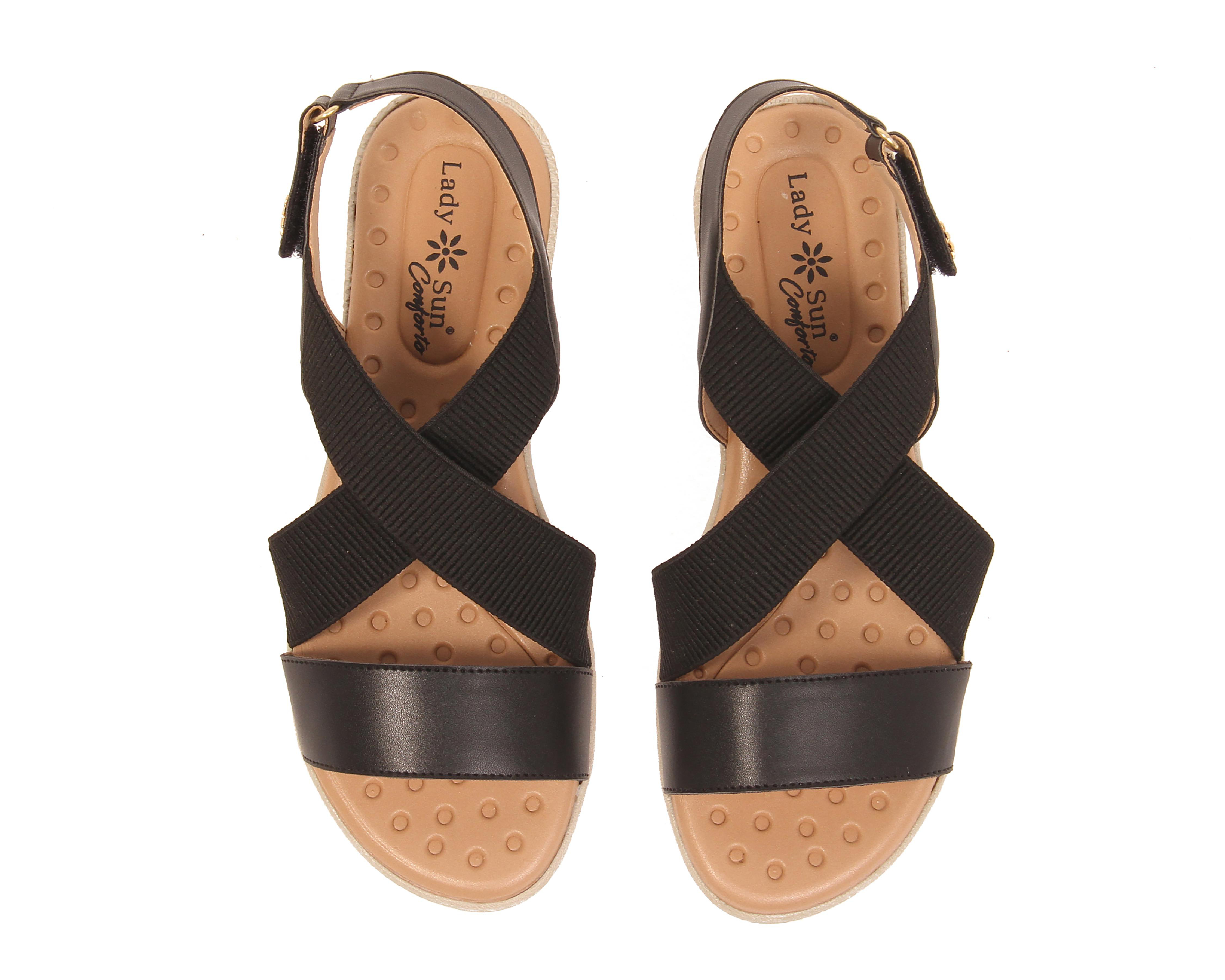 Foto 4 pulgar | Sandalias Confort Lady Sun Conforto para Mujer