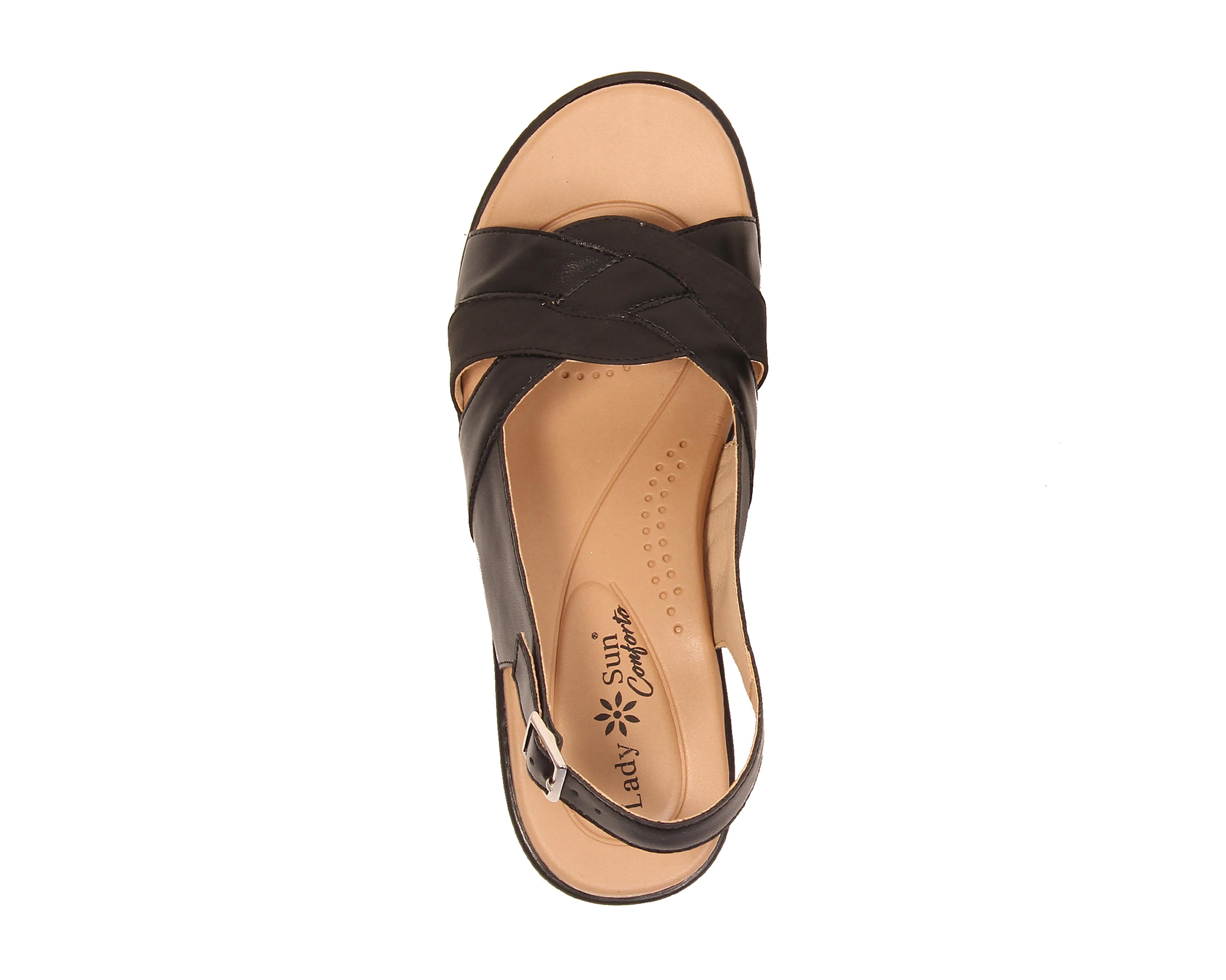 Foto 6 pulgar | Sandalias Confort Lady Sun Conforto para Mujer