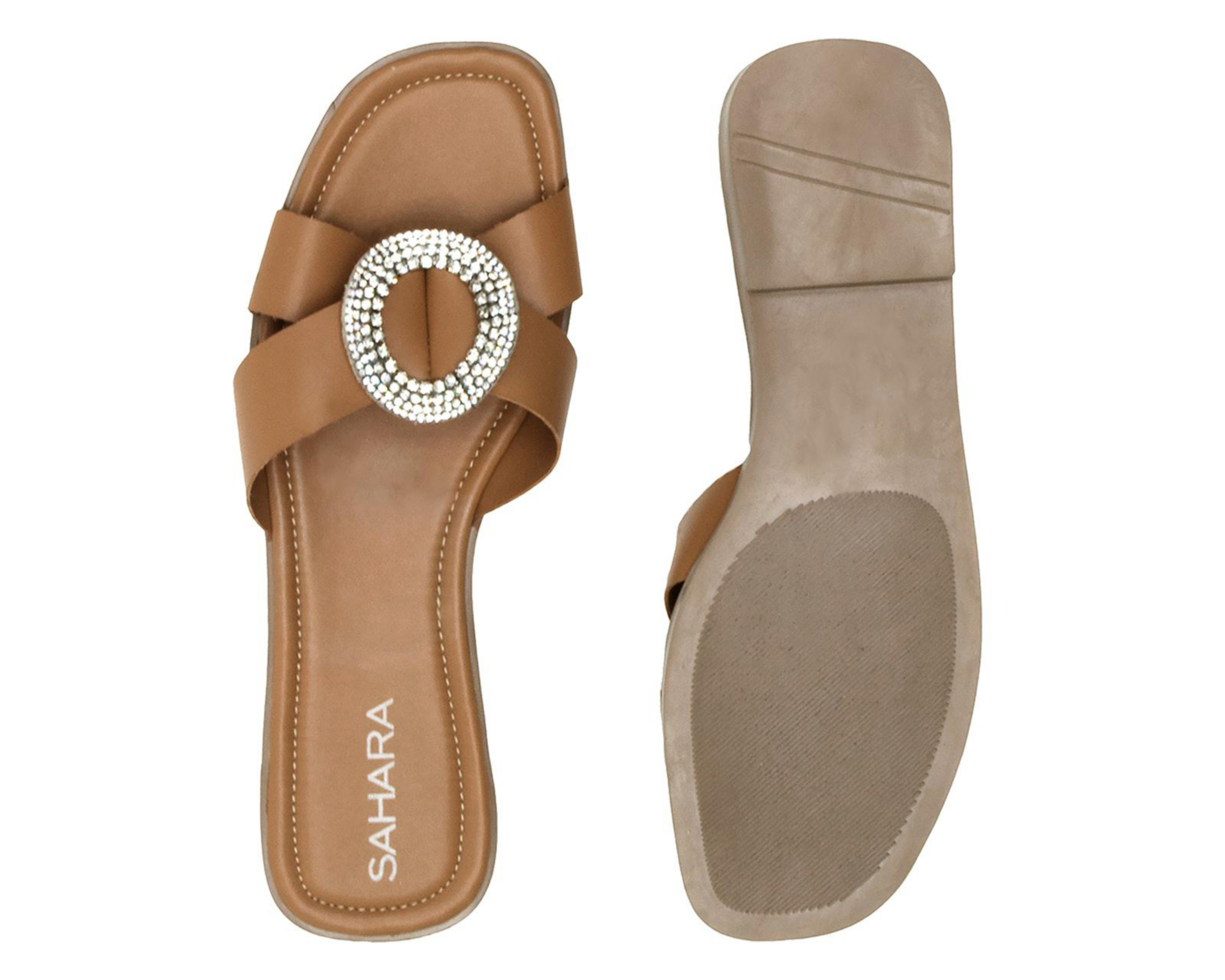 Foto 3 pulgar | Sandalias Casuales Sahara para Mujer