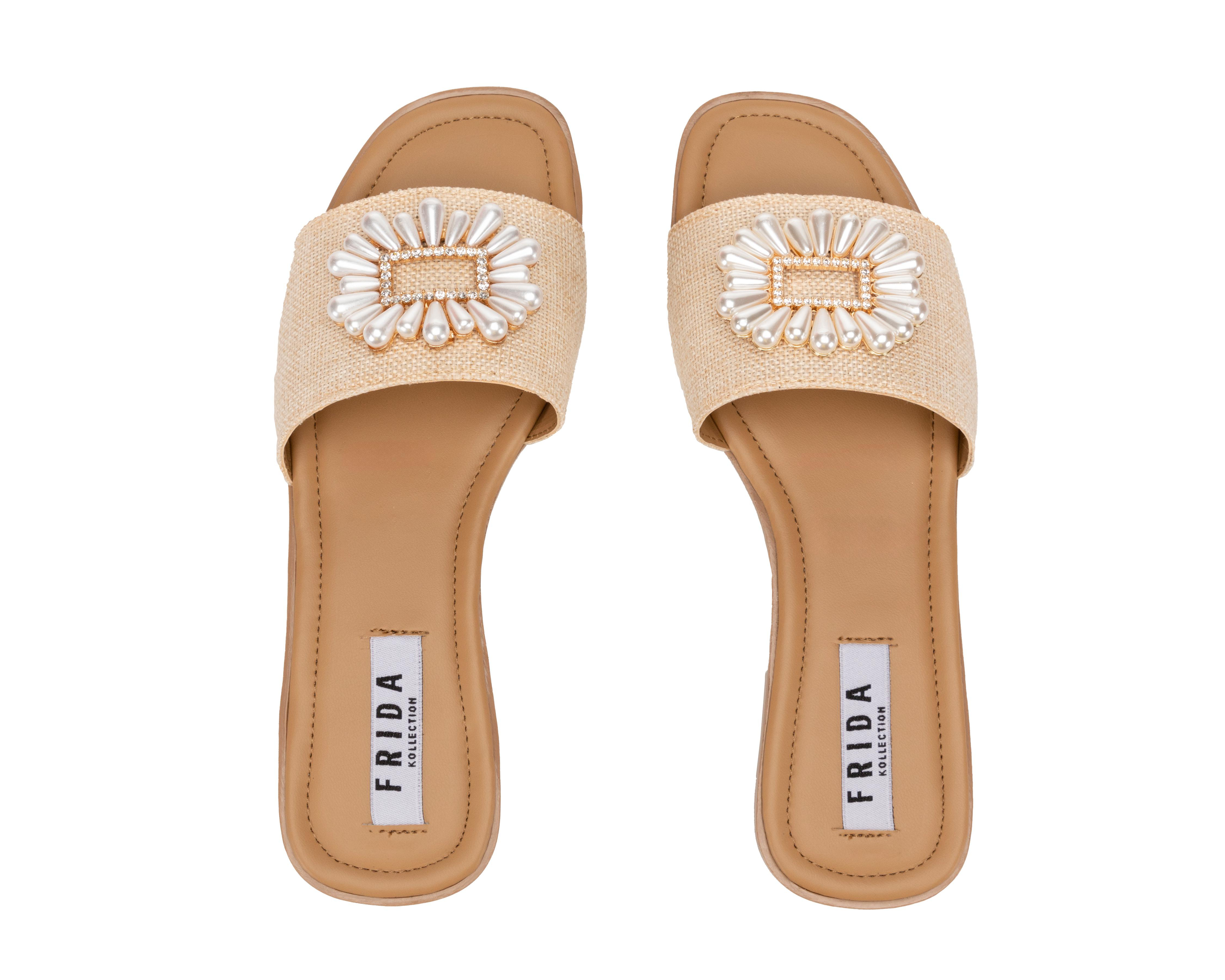 Foto 4 pulgar | Sandalias Casuales Frida Kollection para Mujer